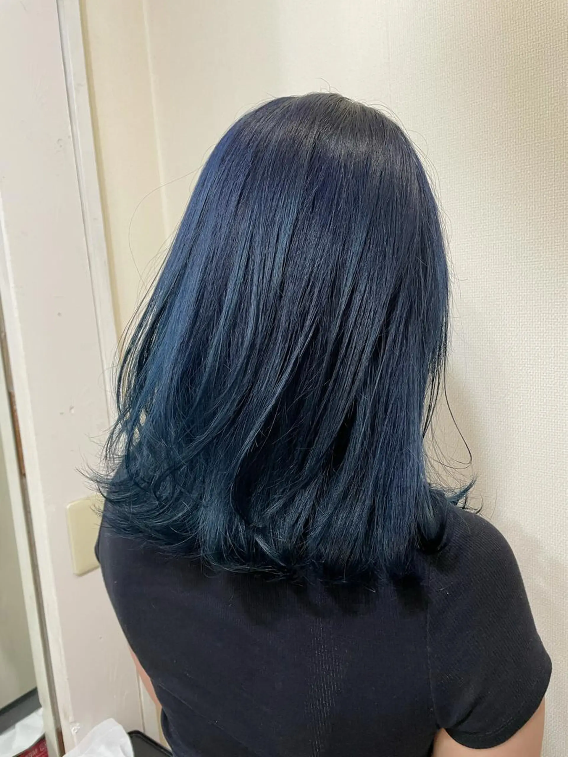 セミロング ヘアカラー トリートメント 縮毛矯正の達人 ☆　松本のヘアスタイル