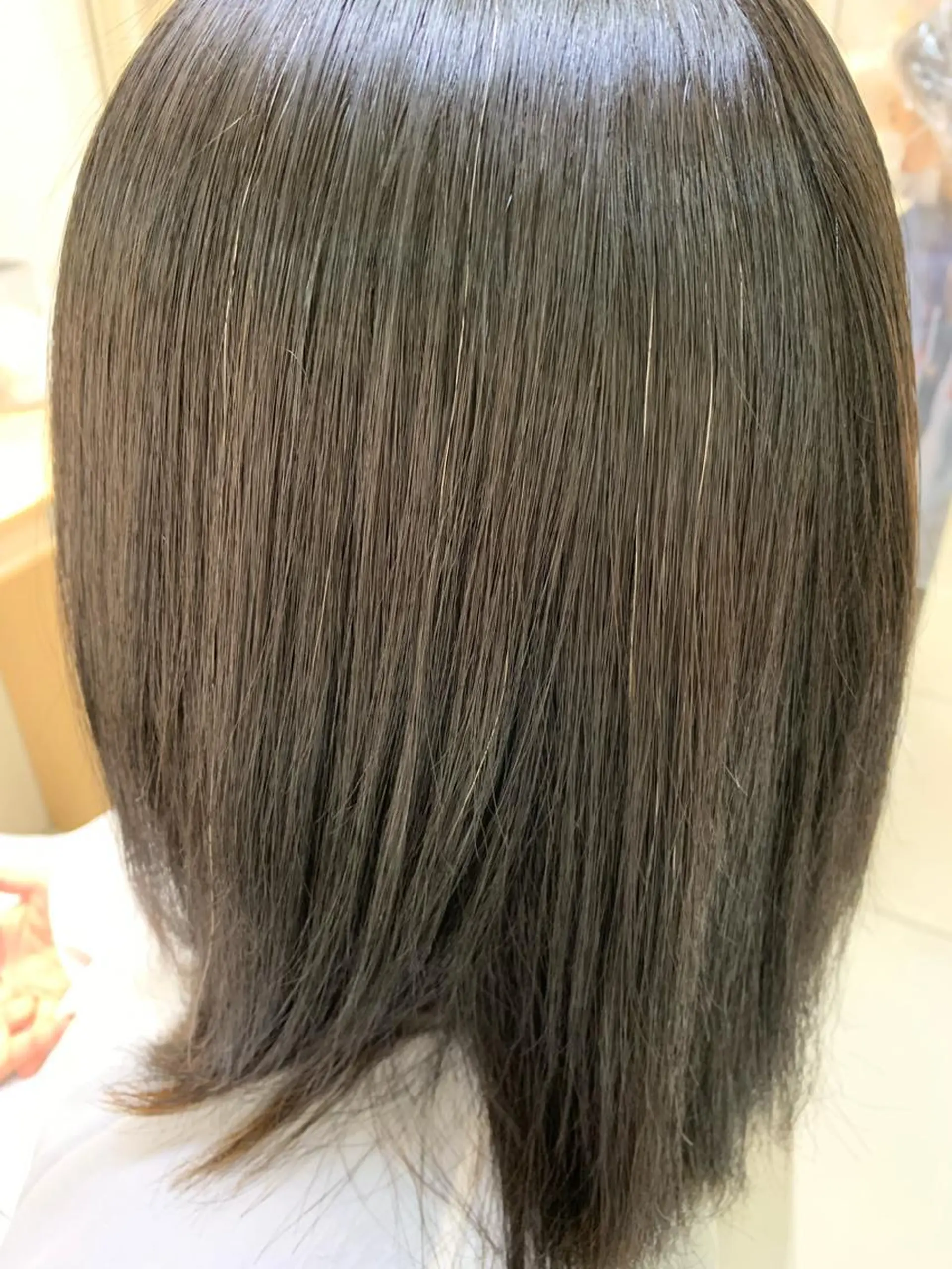 縮毛矯正 副店長 星野 梨南葉のヘアスタイル