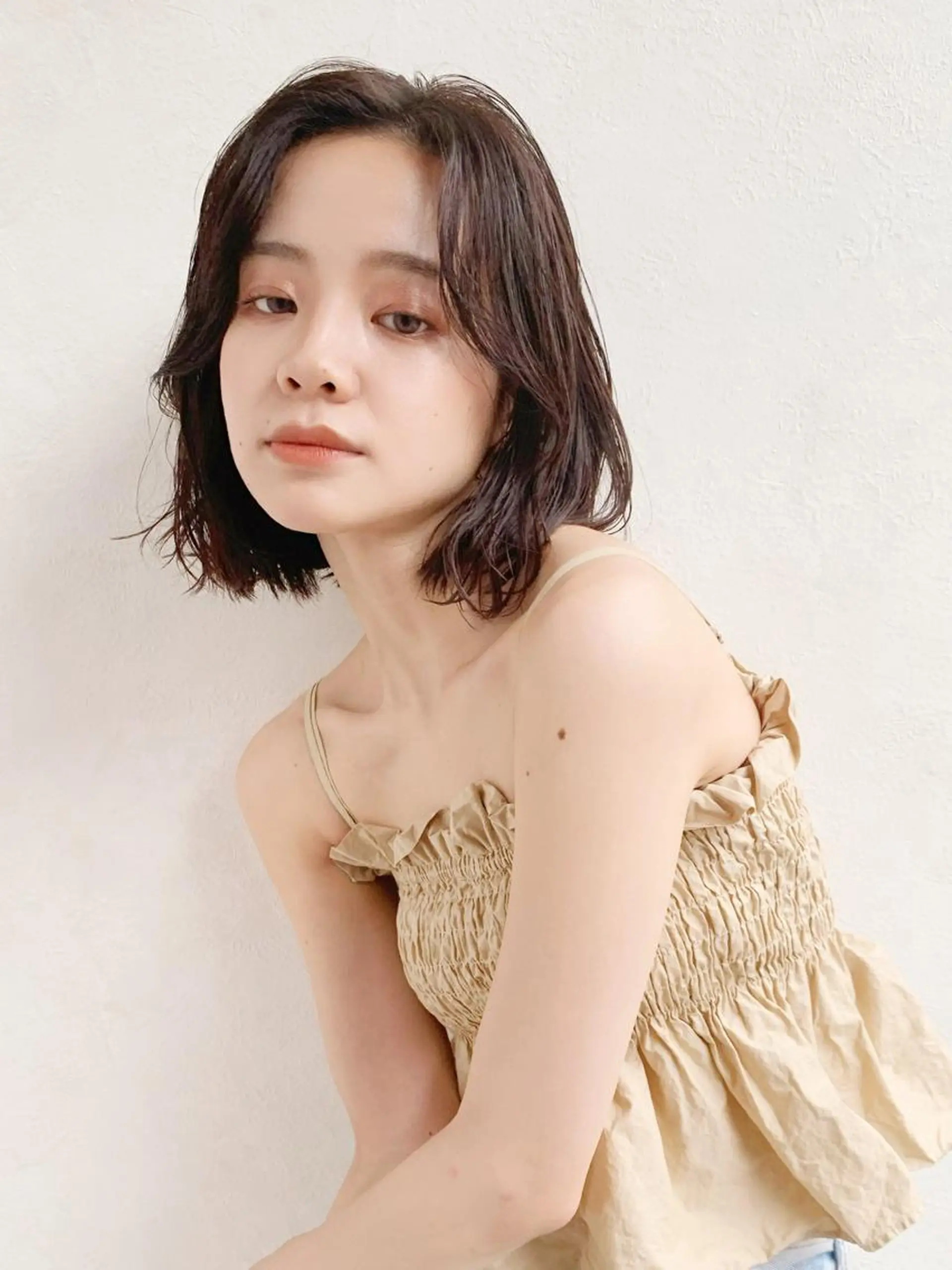 ミディアム カラー DAICHI inity心斎橋のヘアスタイル