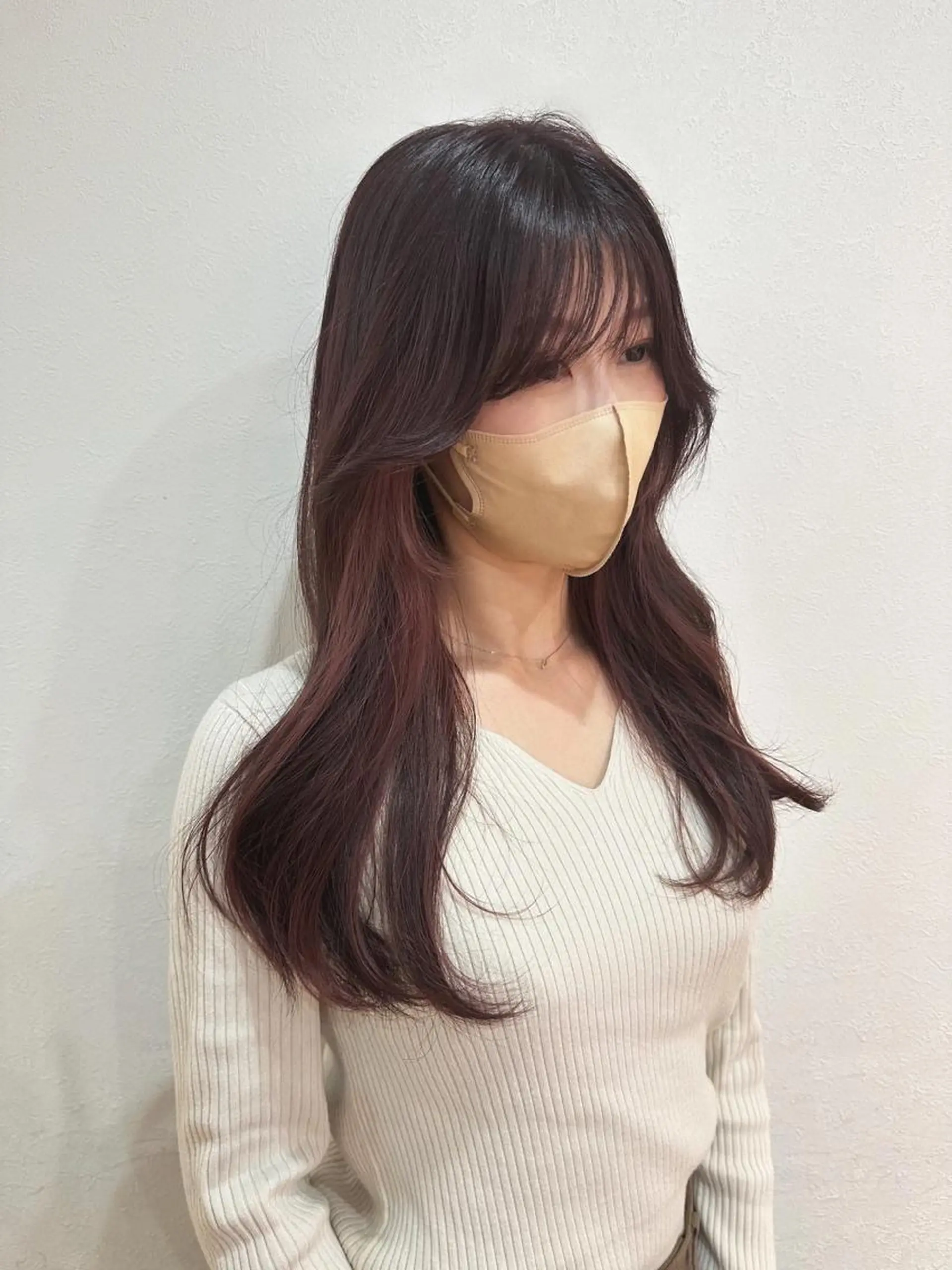 ロング カラー カット ヘアカラー TRENCH　相澤 果歩のヘアスタイル