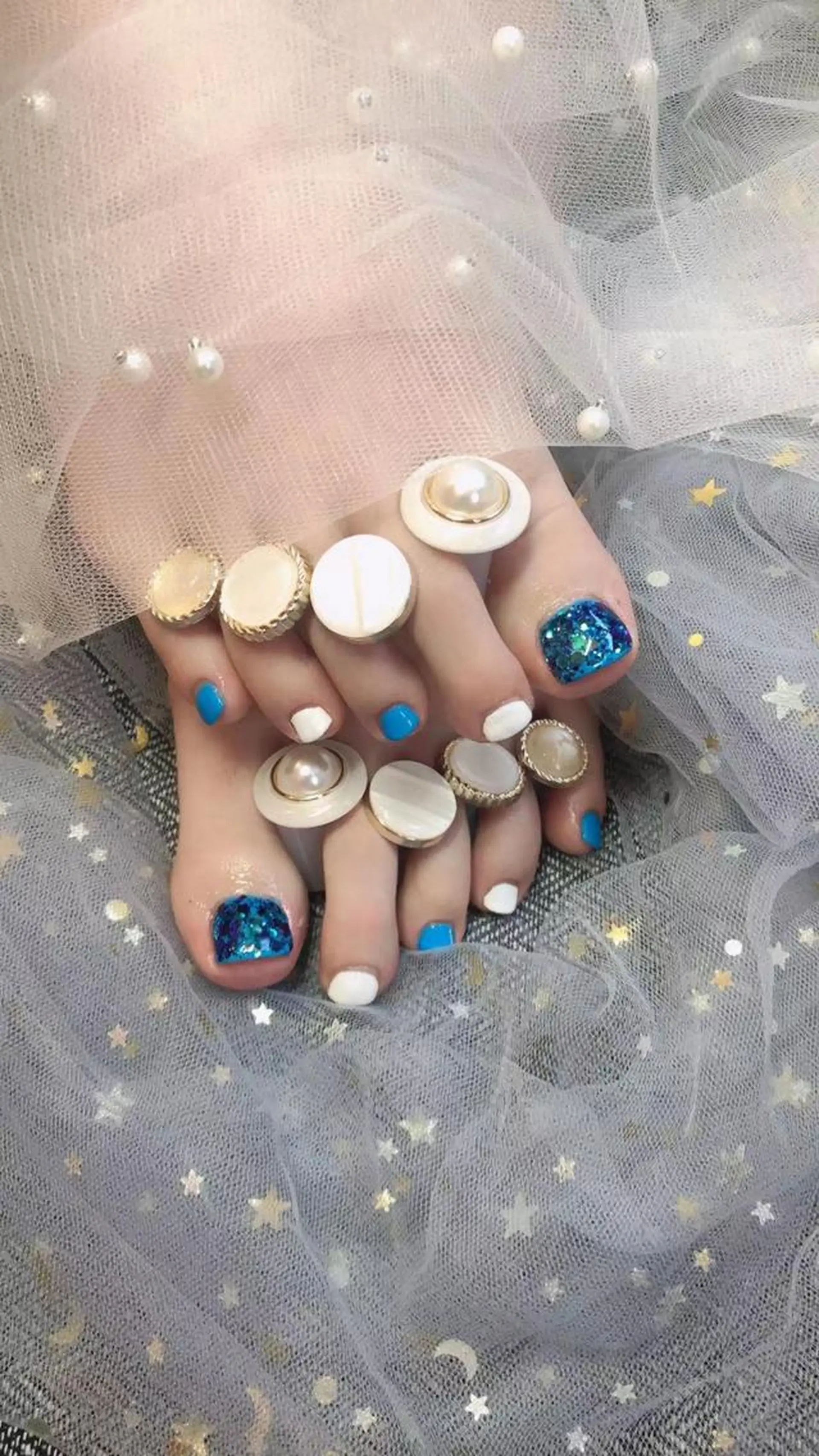 ネイル フットネイル シンプルネイル フットネイル Ali 新小岩 ネイル専門のネイルデザイン