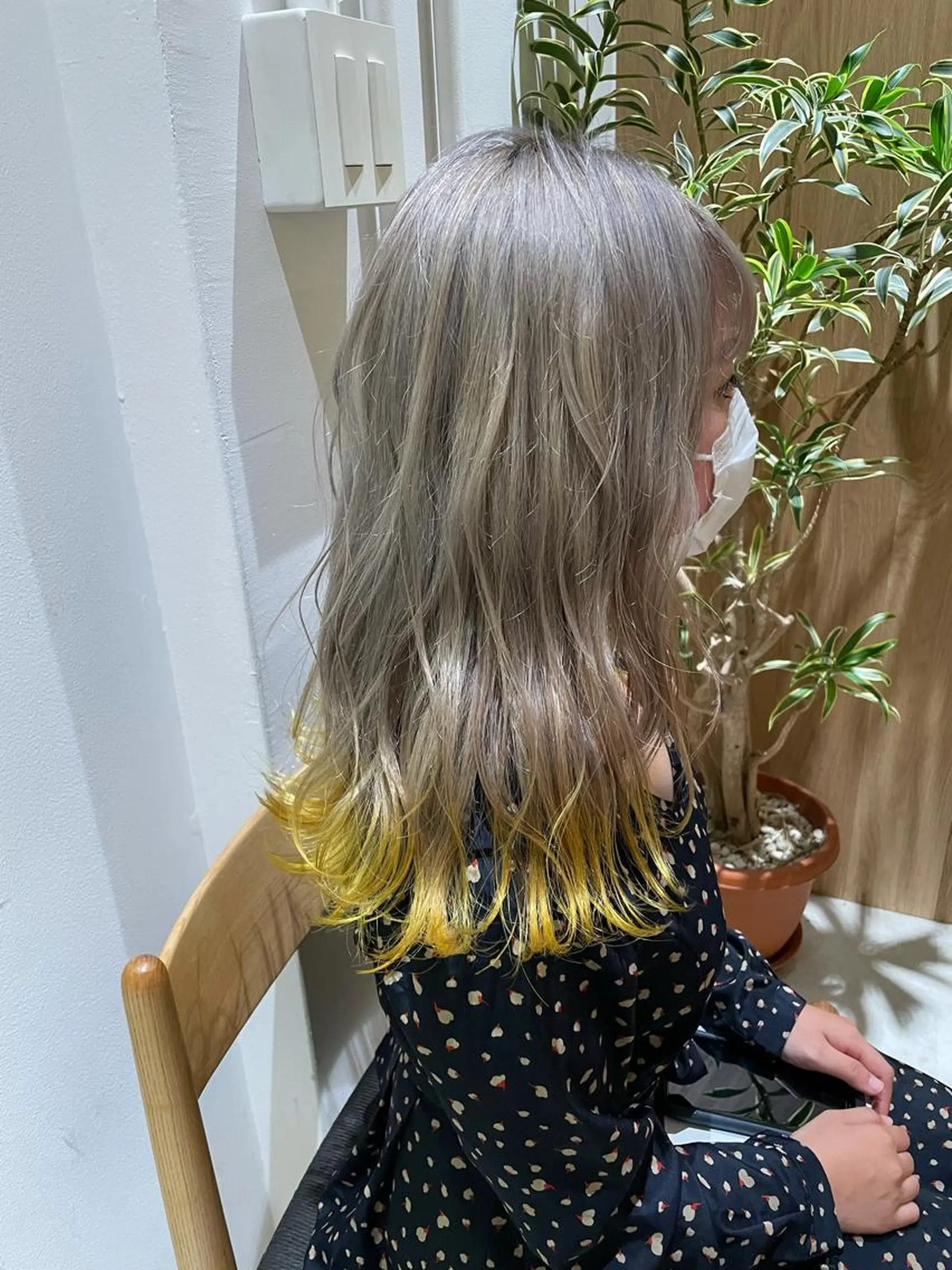 ロング カラー ヘアカラー トリートメント レイヤー/ハッシュ 渋谷/サッタのヘアスタイル