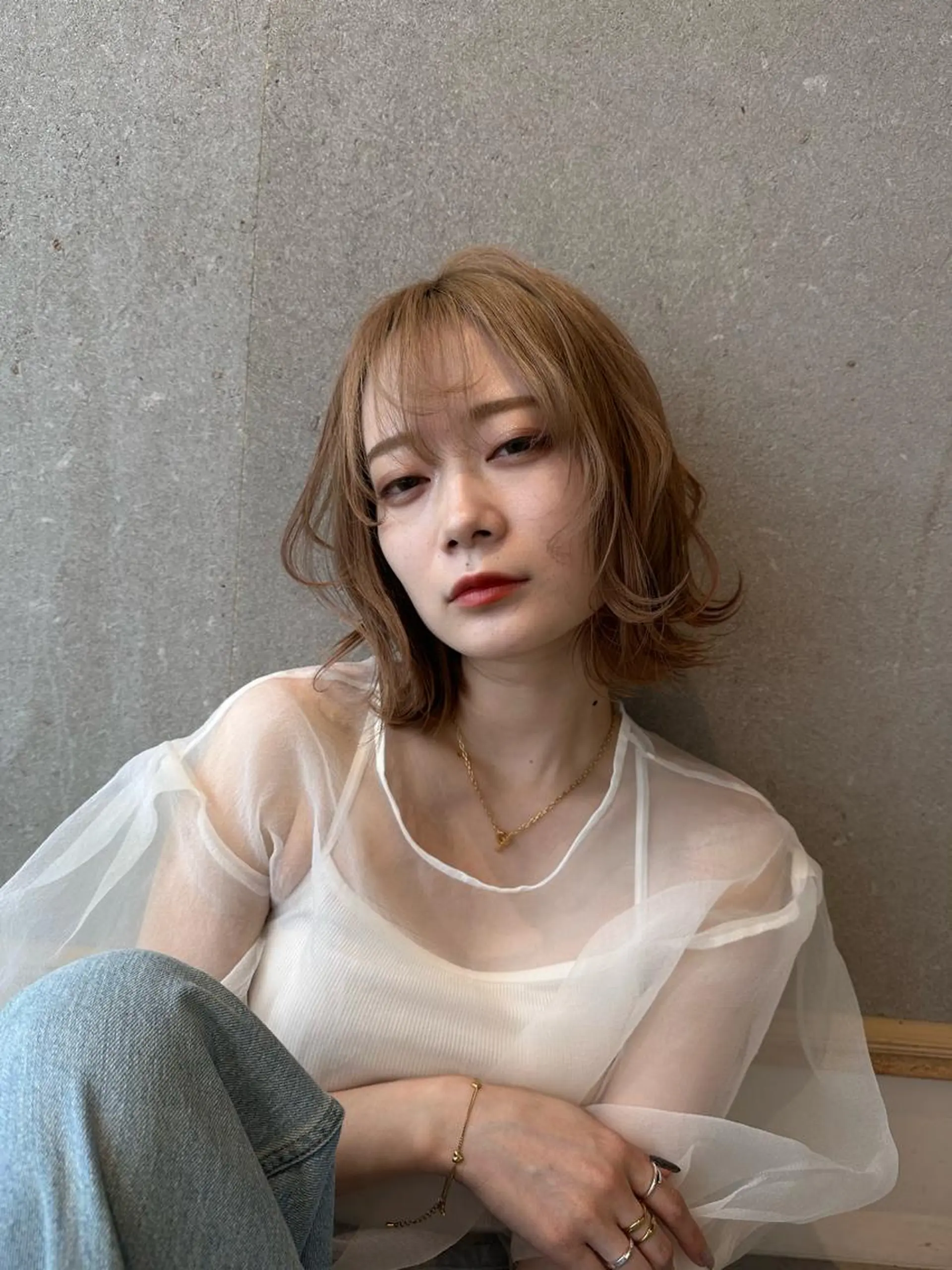 カラー カット ヘアカラー トリートメント 🫧🎀tasty yama🫧🪽のヘアスタイル