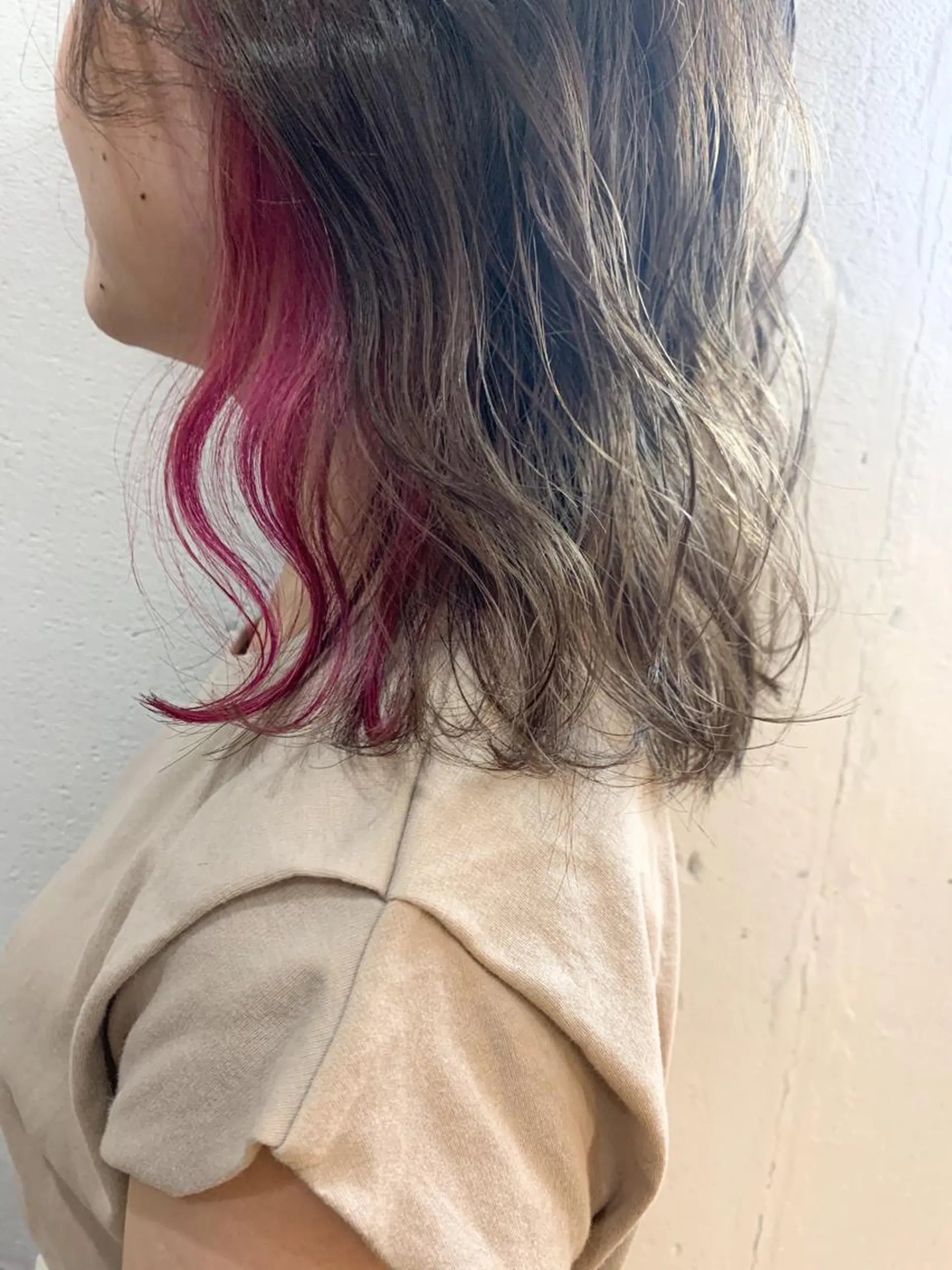 ミディアム ヘアカラー トリートメント ショート✨ボブ✨代表 新田見美仁のヘアスタイル