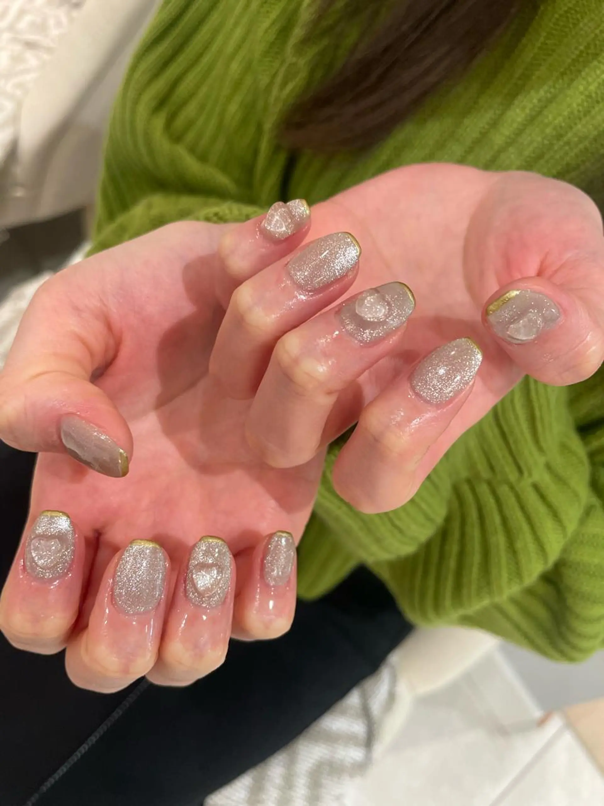 ネイル ハンドネイル 細矢 咲花のネイルデザイン