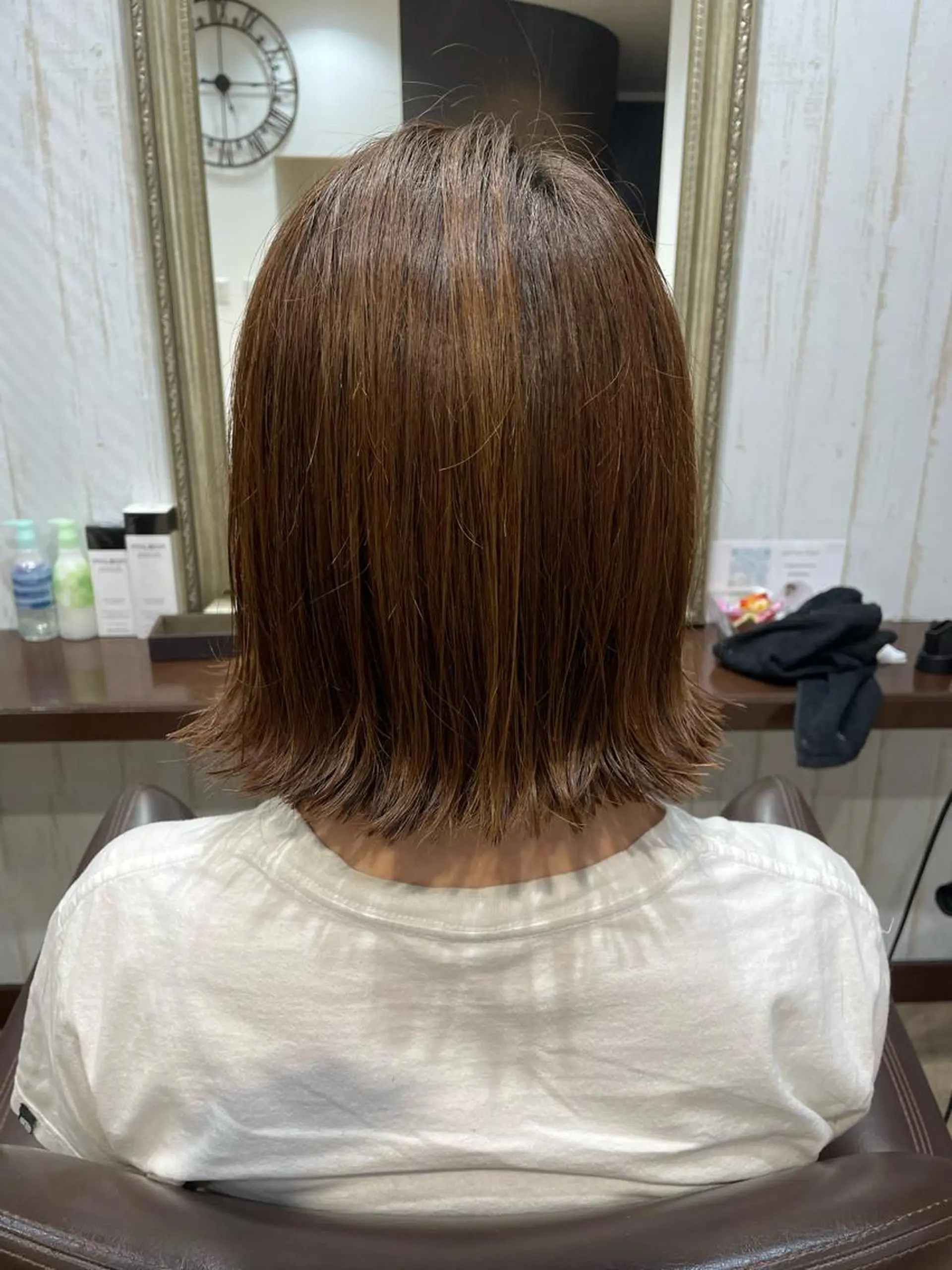 ミディアム 佐々木 浩之のヘアスタイル