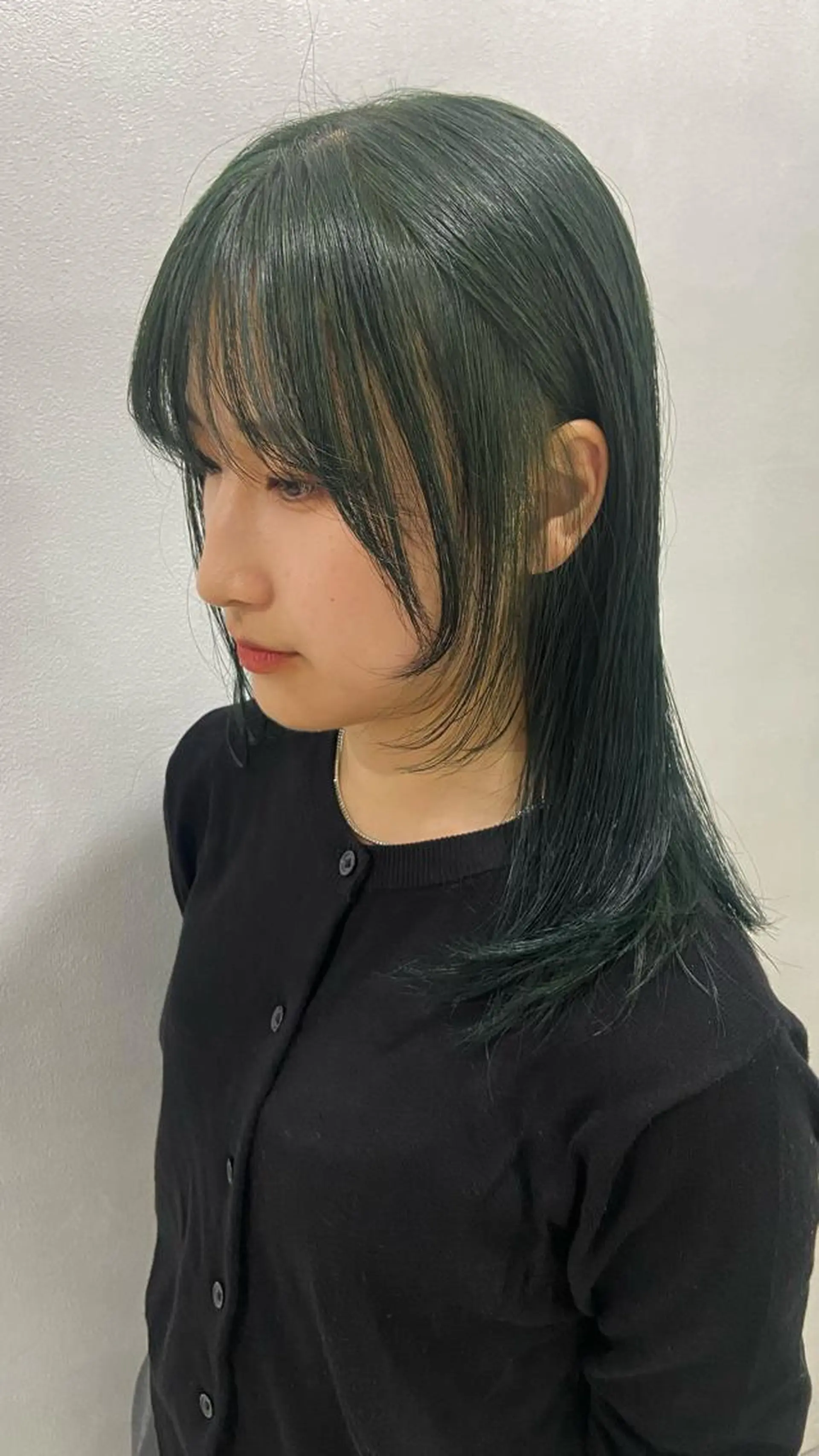 ミディアム カラー バレイヤージュ ベージュカラー ブリーチ 抜きっぱなしブロンド ブロンド 札幌ブリーチカラー/ ダブルカラー/ドイのヘアスタイル