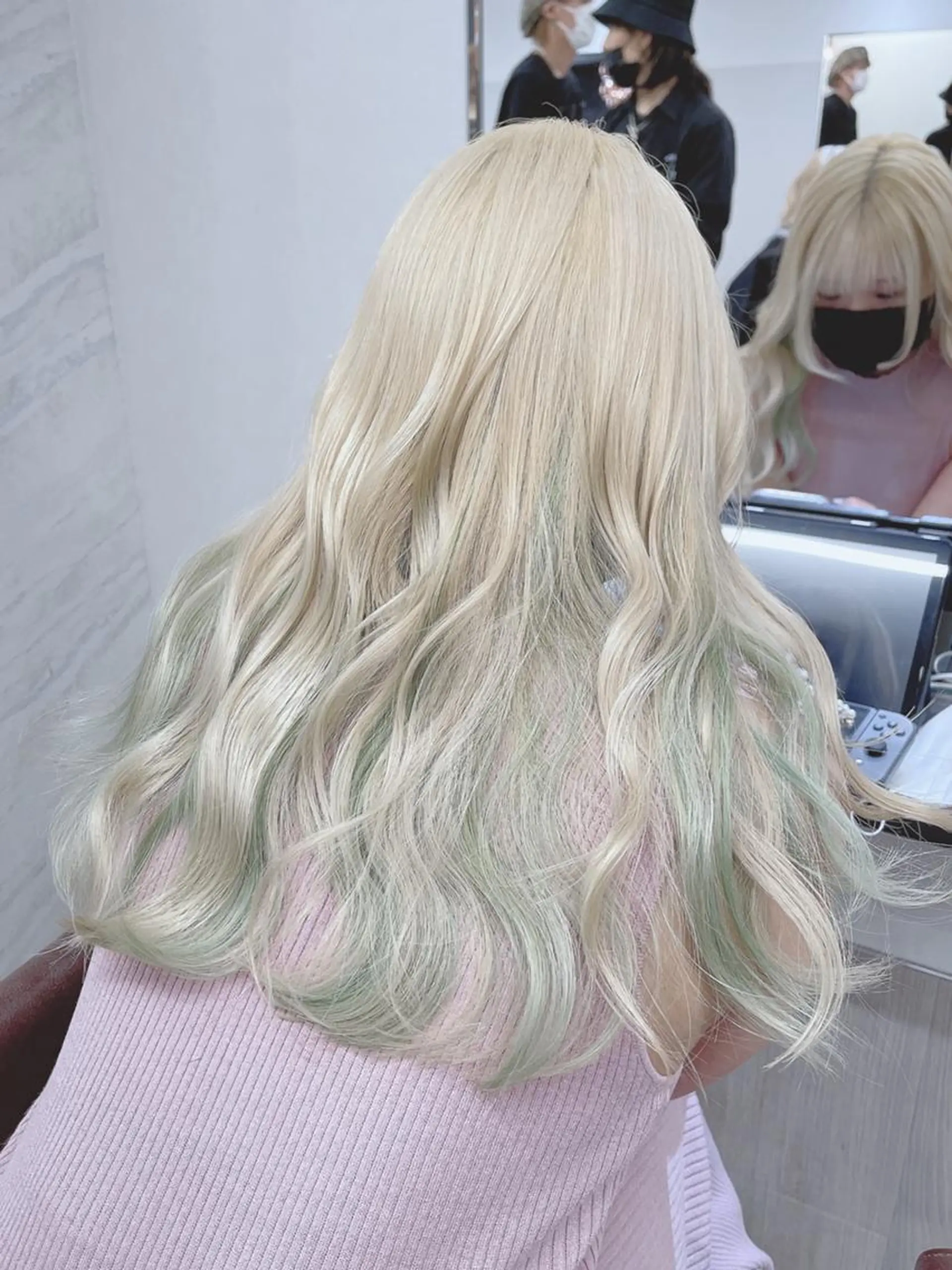 セミロング ヘアカラー トリートメント JILL by GiseL/天神のヘアスタイル