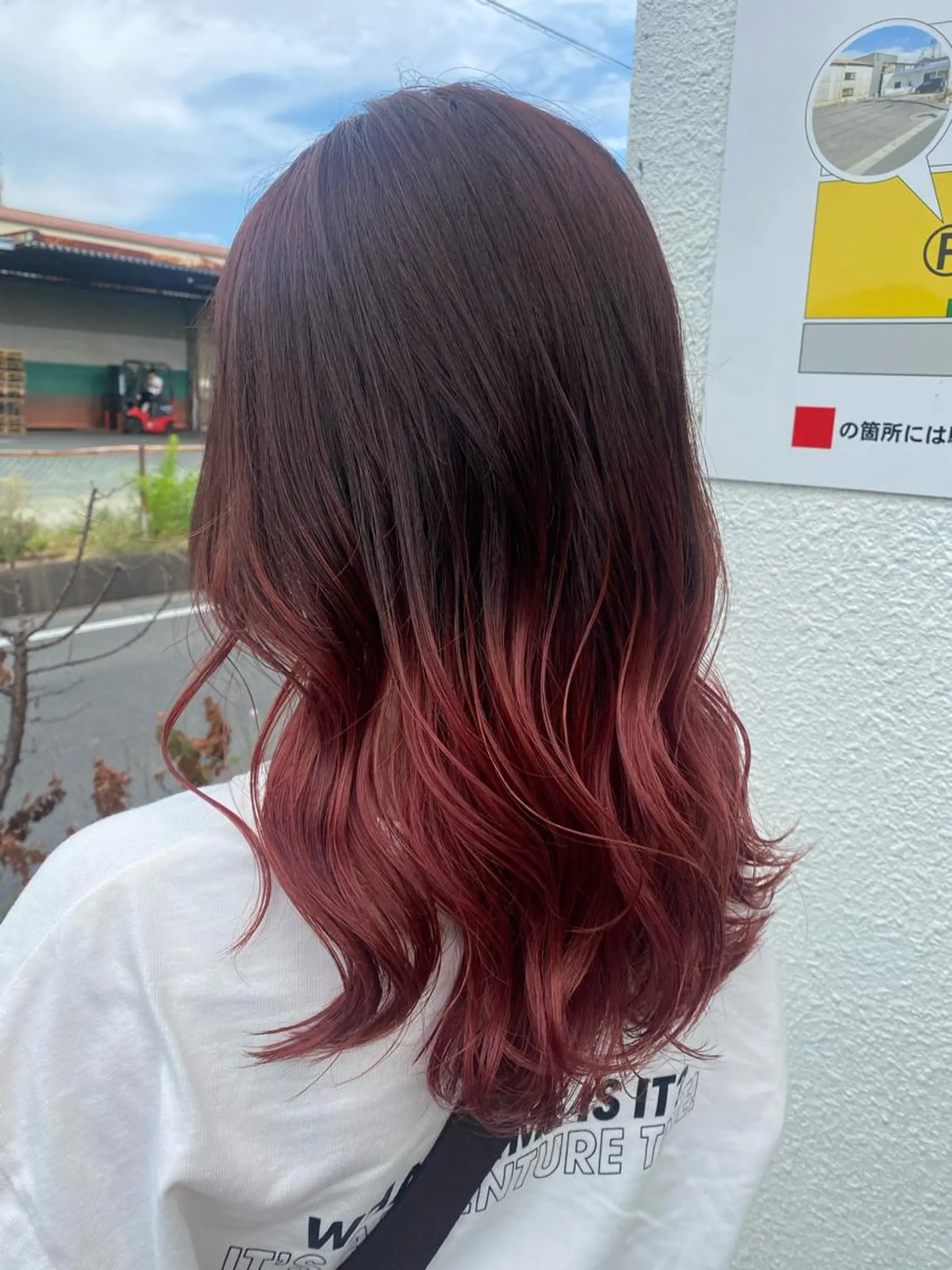 セミロング YUIMARL岡山店 MIRAIのヘアスタイル