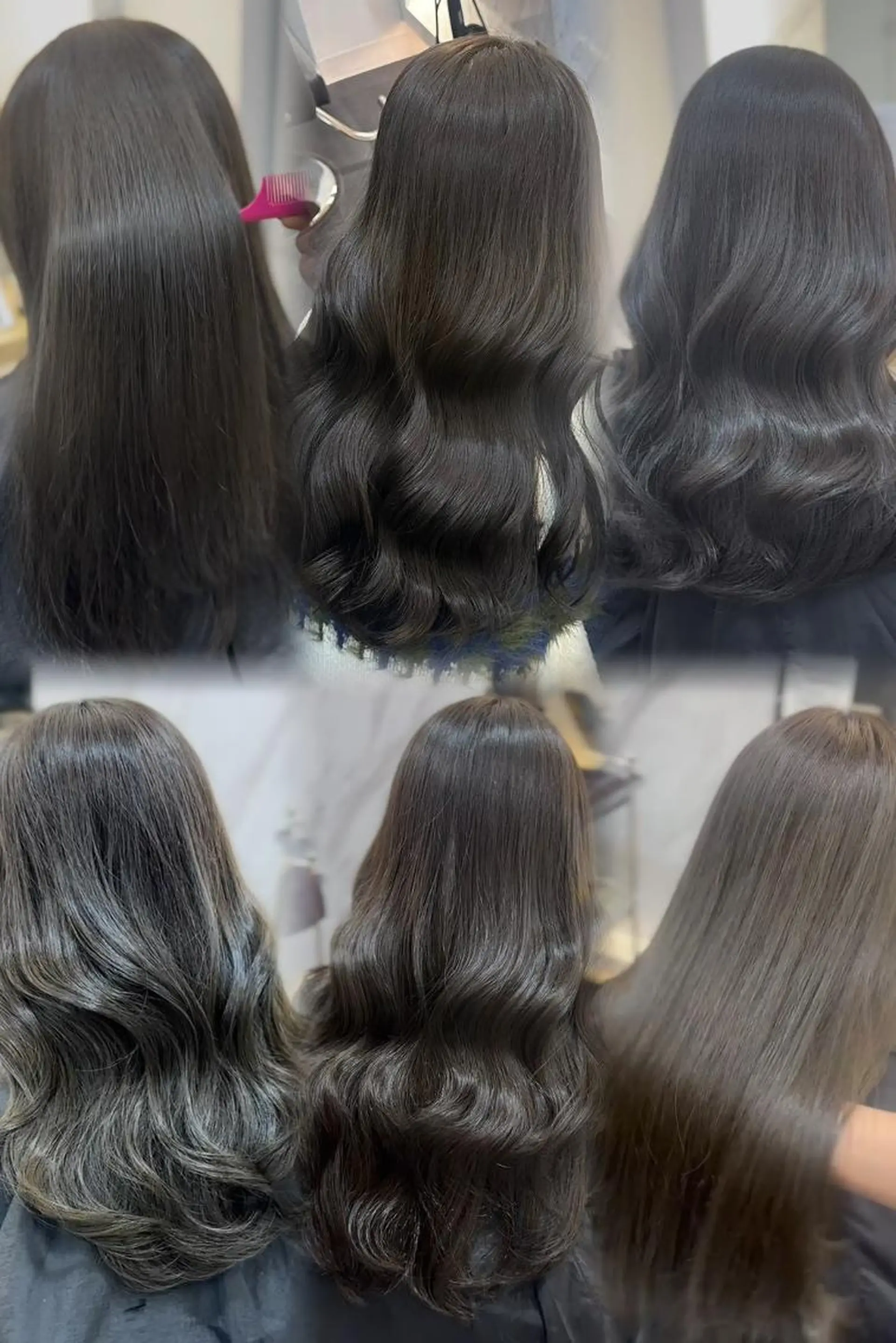 ミディアム カラー L.E.M 仙台のヘアスタイル