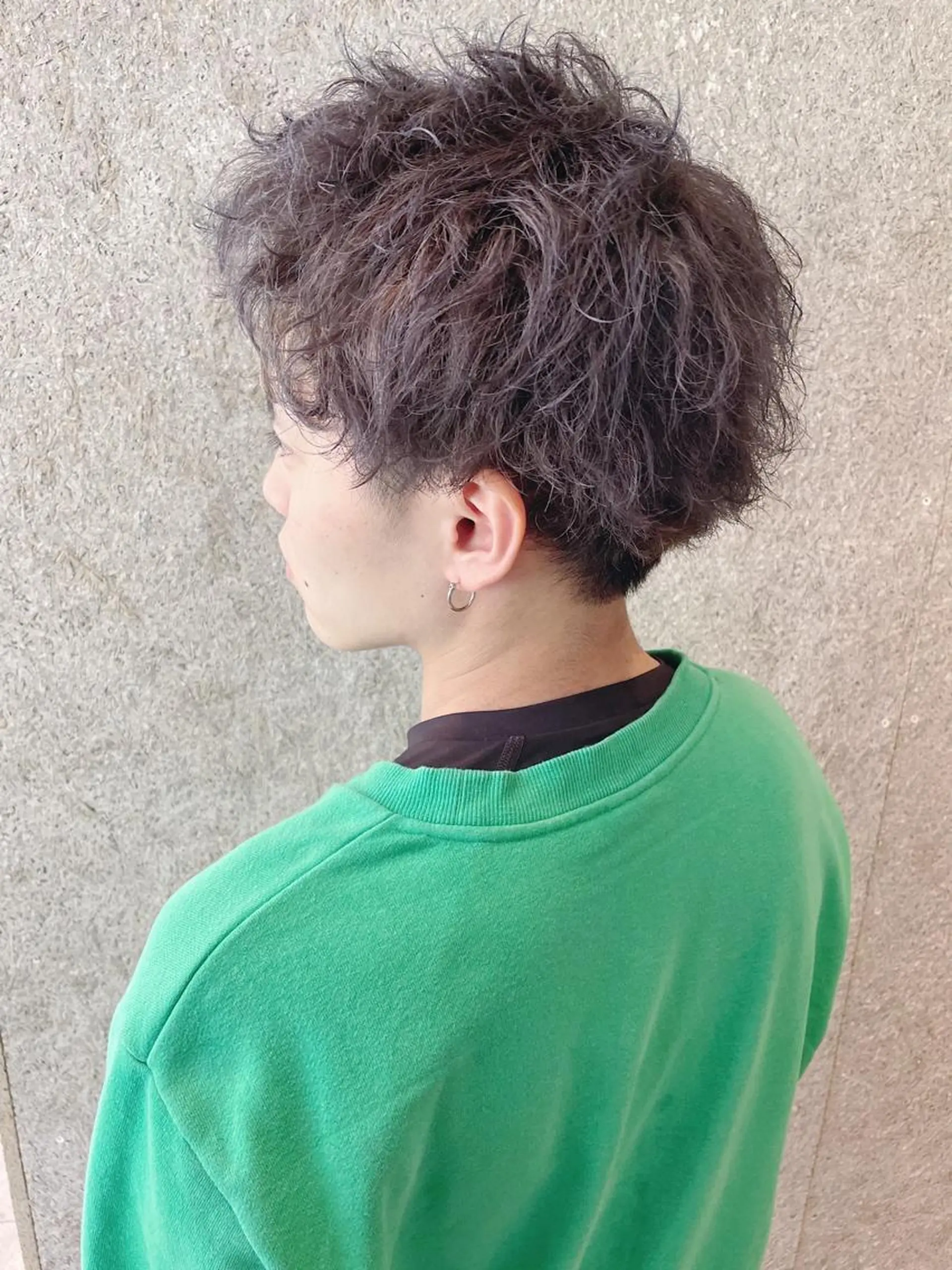 カラー メンズ ケアブリーチ /髪質 改善/古橋圭史郎のヘアスタイル