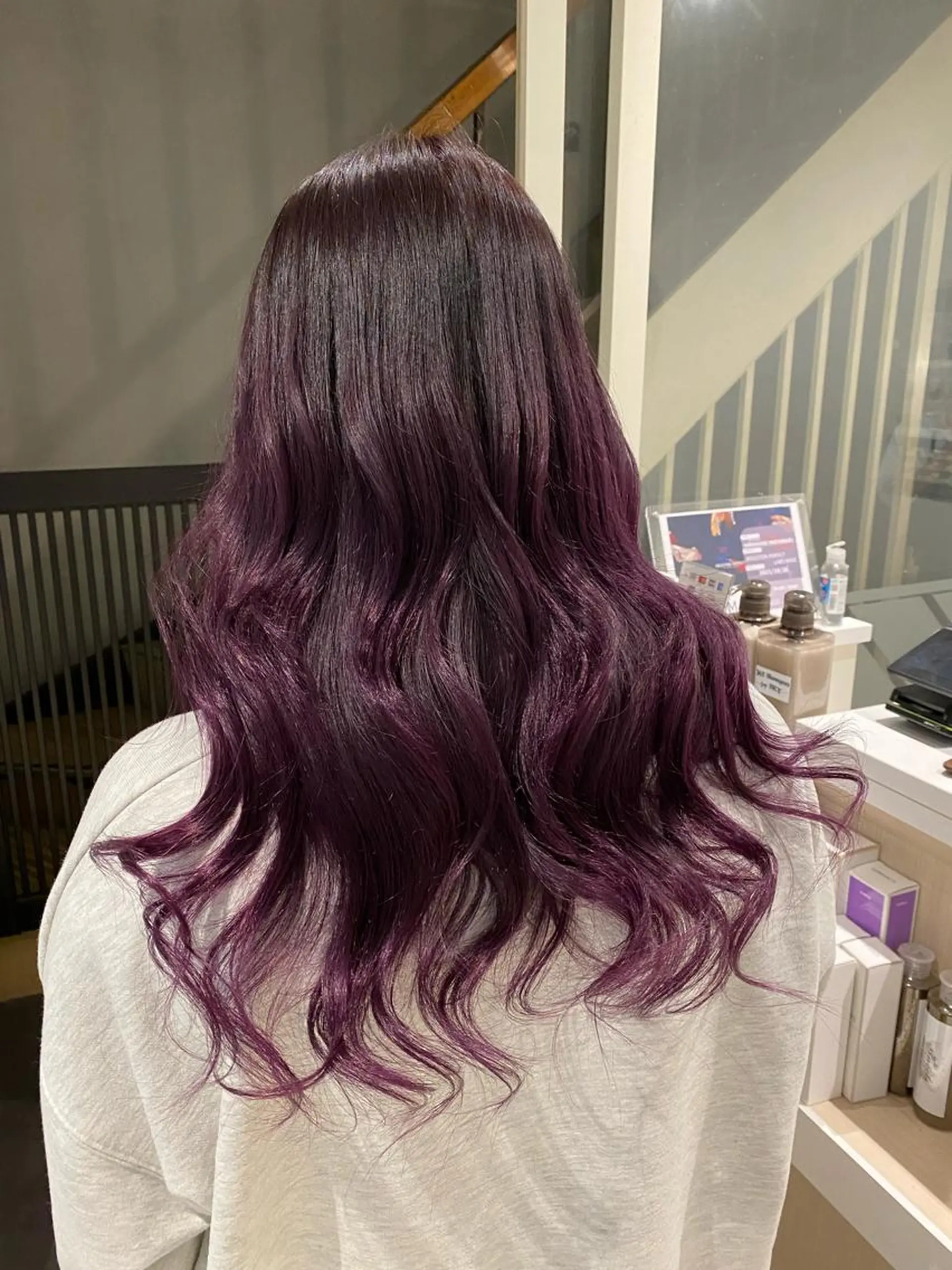 ロング 🌈評価No.1🌈 艶髪カラー❌エクステのヘアスタイル