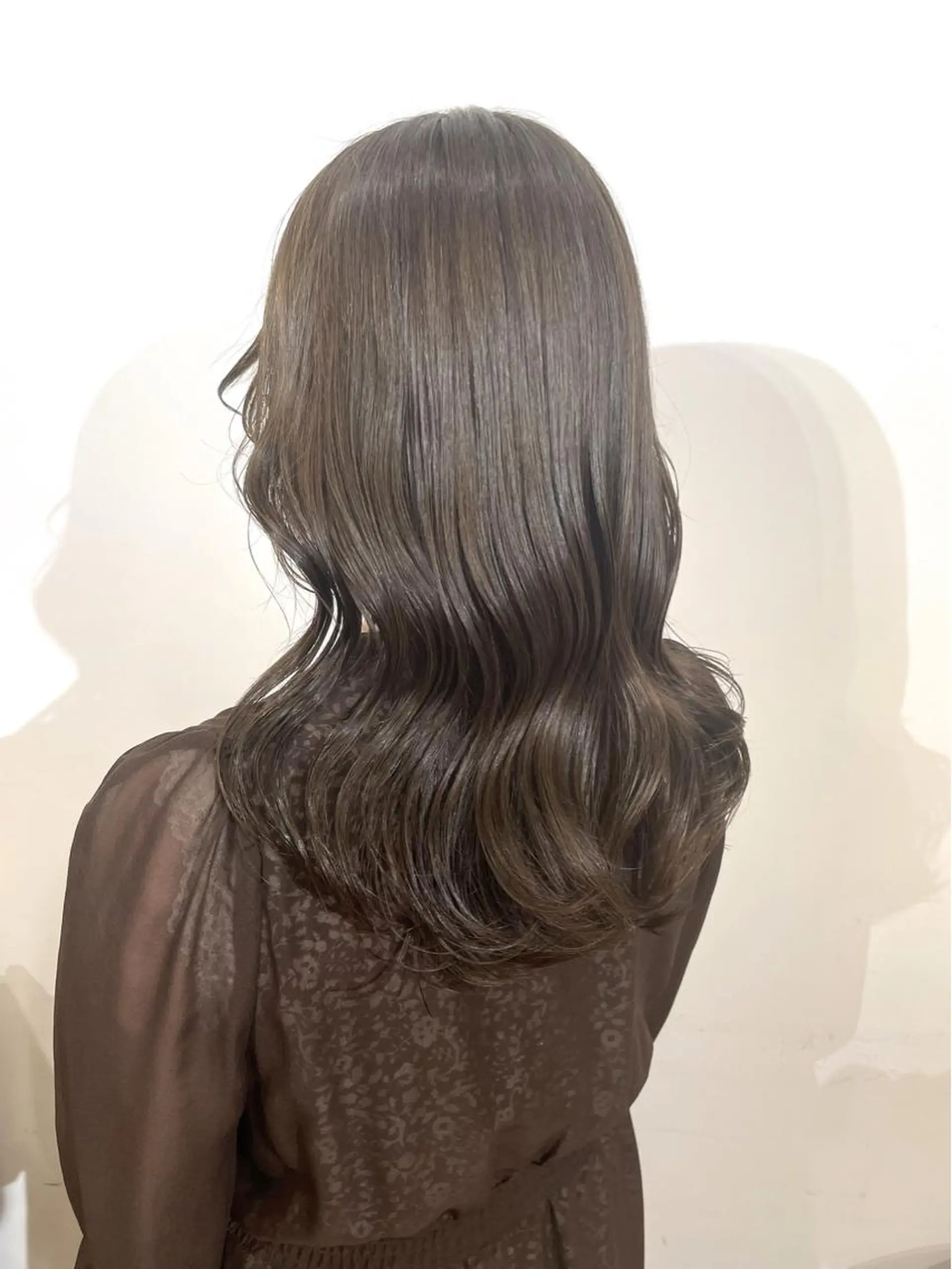 セミロング カラー ヘアカラー 佐藤 梨里花 ❤︎のヘアスタイル