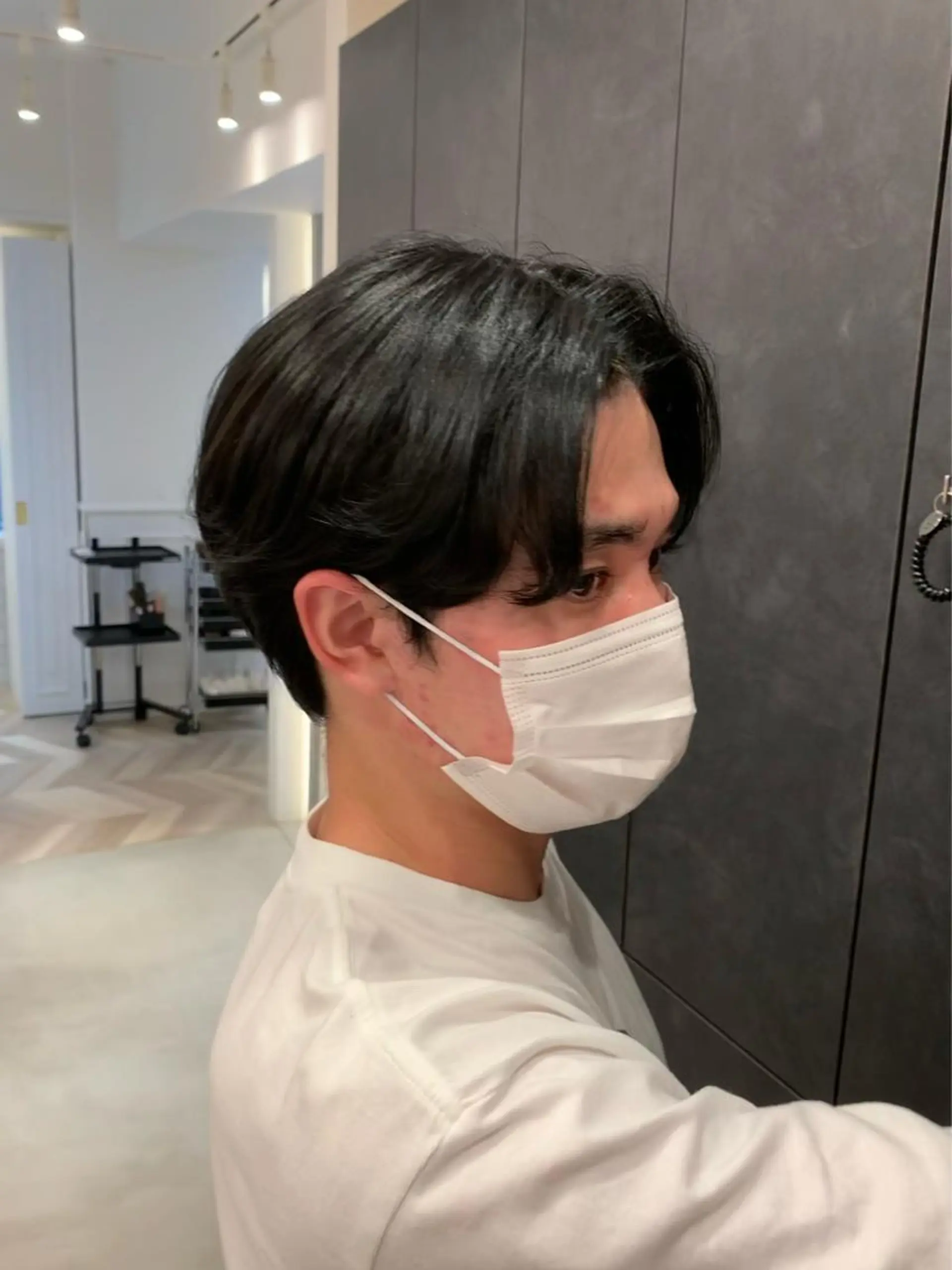 カラー メンズ 銀座/ヘアセット/ 島村美帆のヘアスタイル