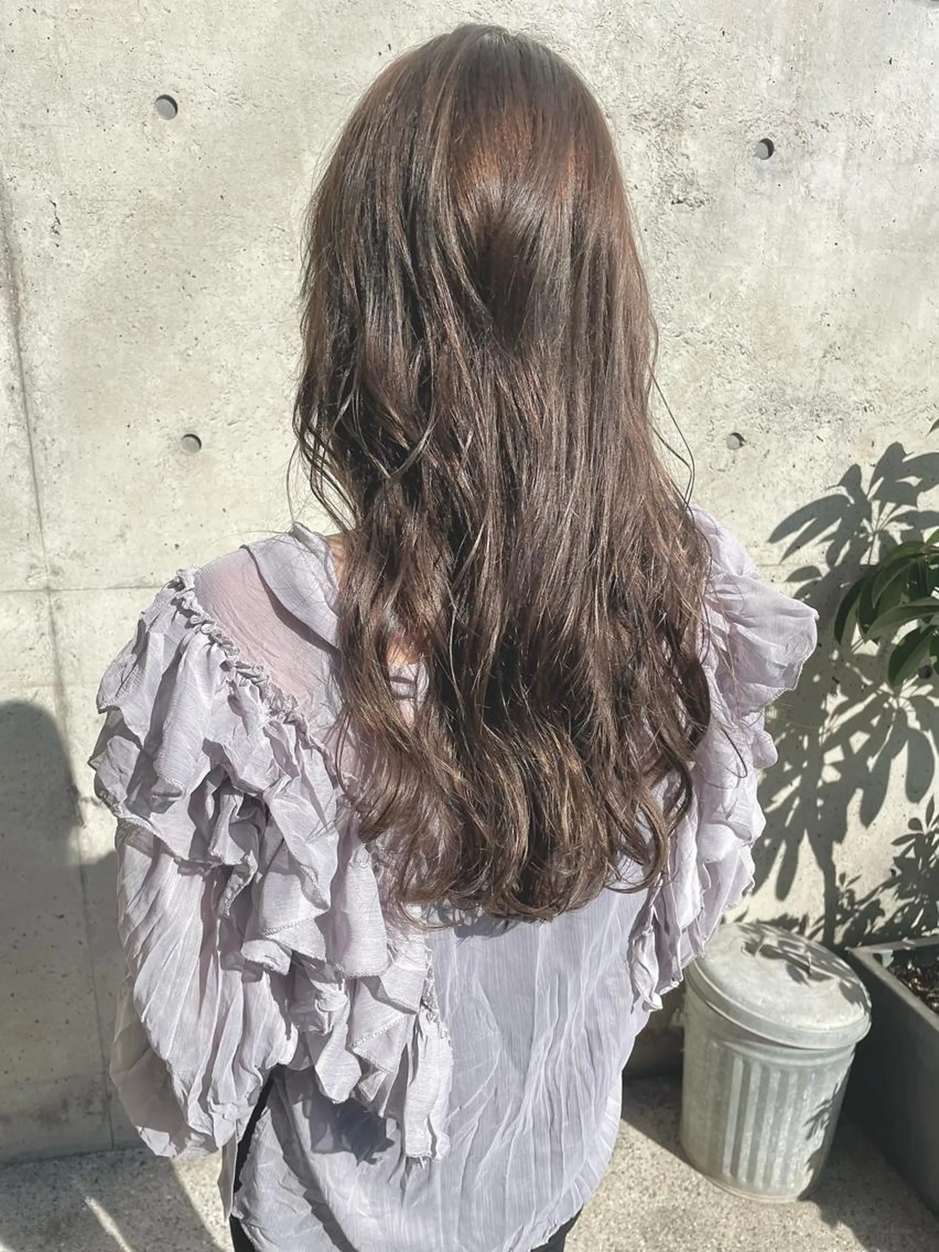 ロング カラー 日高 香織のヘアスタイル