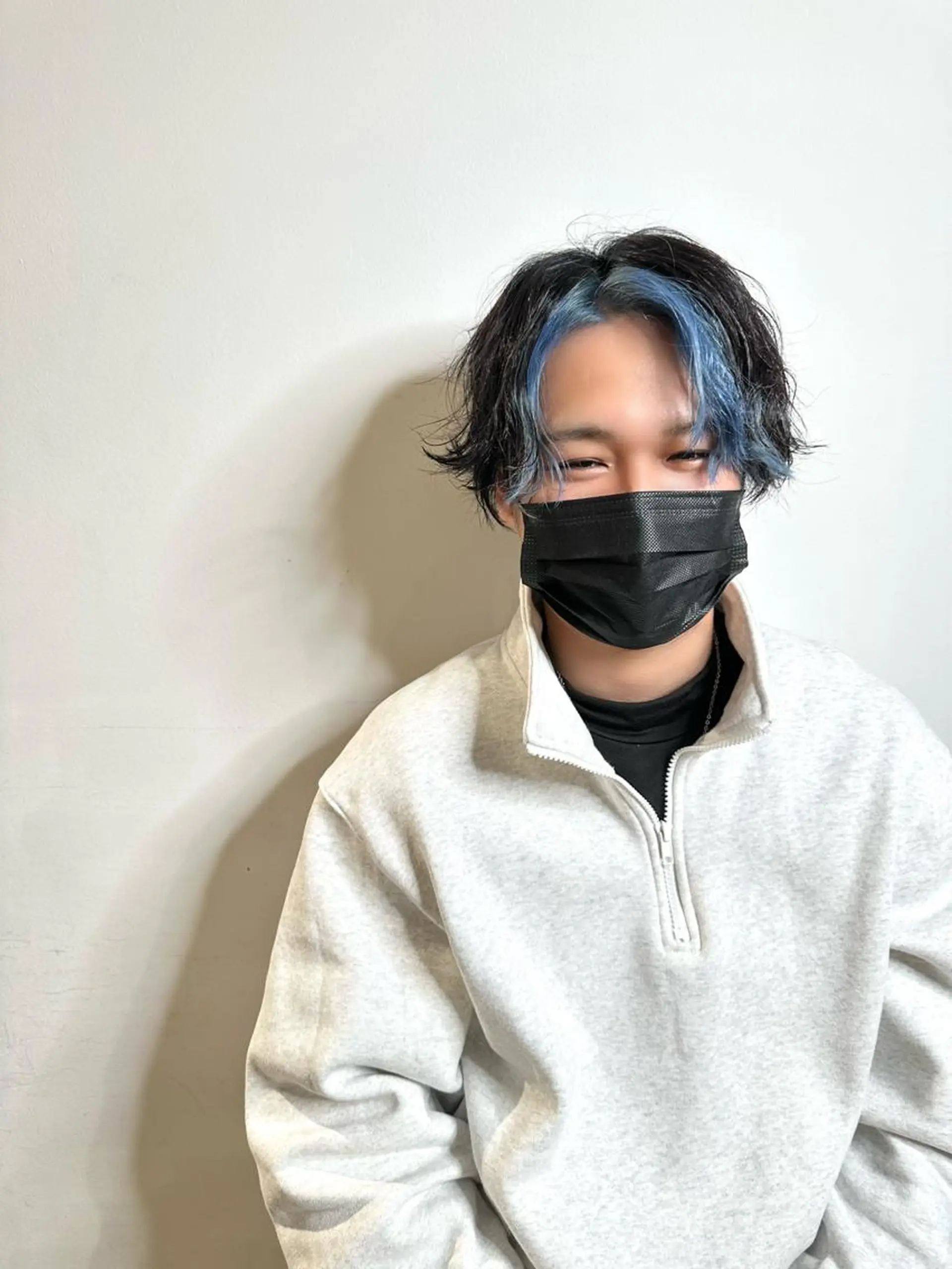 メンズ メンズブリーチ センターパート カット ヘアカラー トリートメント 骨格補正施術/メンズ 専門美容師/YUYAのヘアスタイル