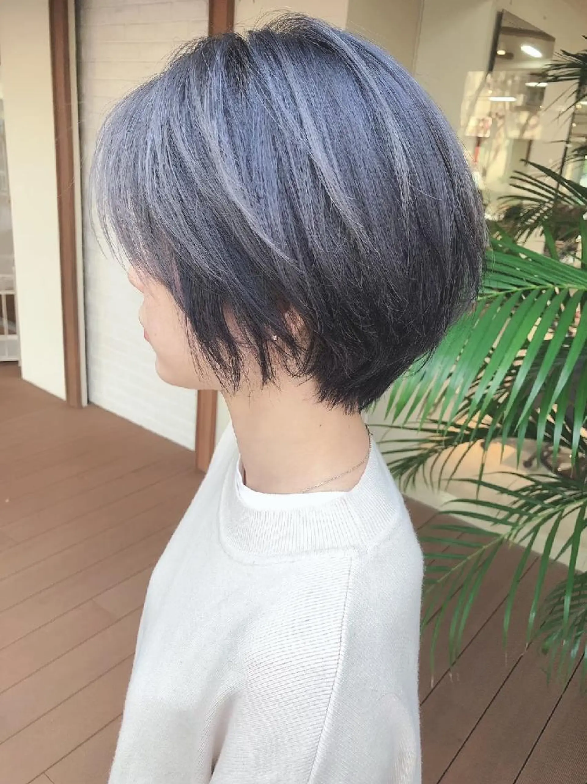 カラー 髪質改善ストレート Kantaのヘアスタイル