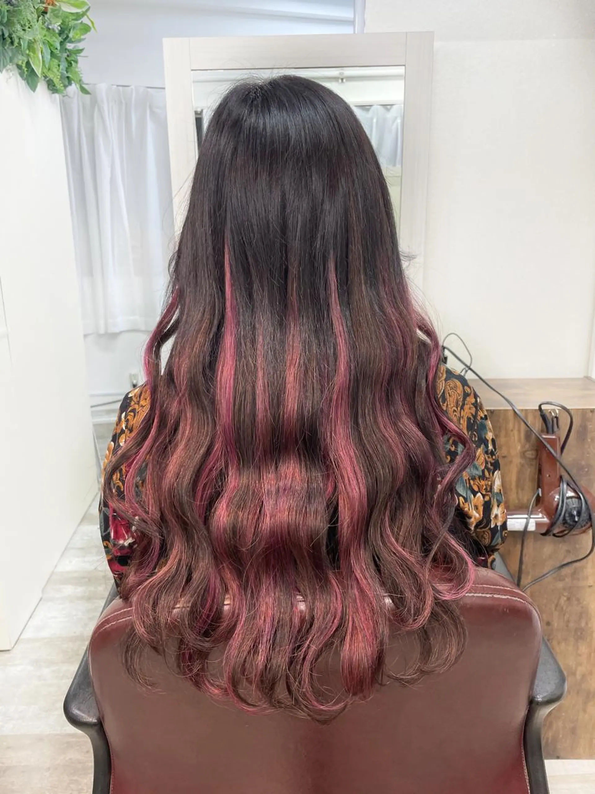 ロング カット エクステ ヘアセット 韓国ヘア🤍髪質改善 🇰🇷AKANEのヘアスタイル