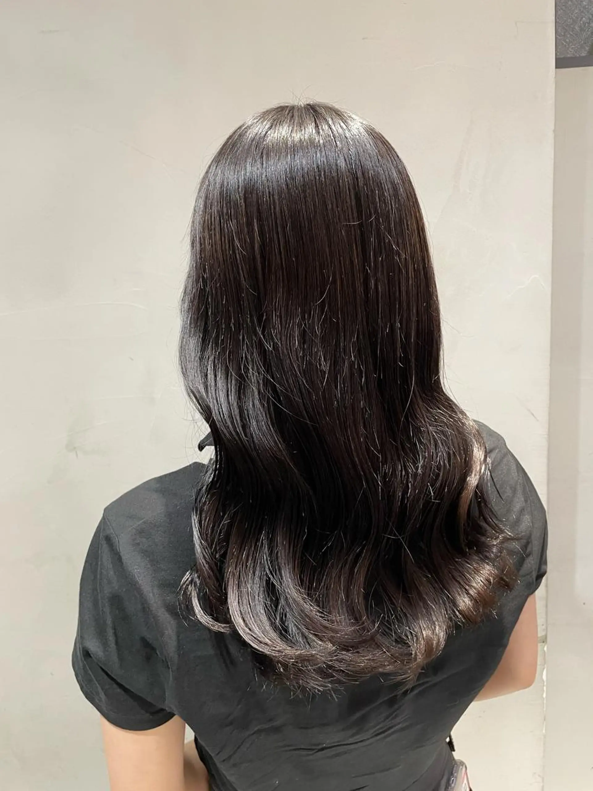 セミロング カラー ヘアアレンジ 艶髪/レイヤーカット 🐣misakiのヘアスタイル