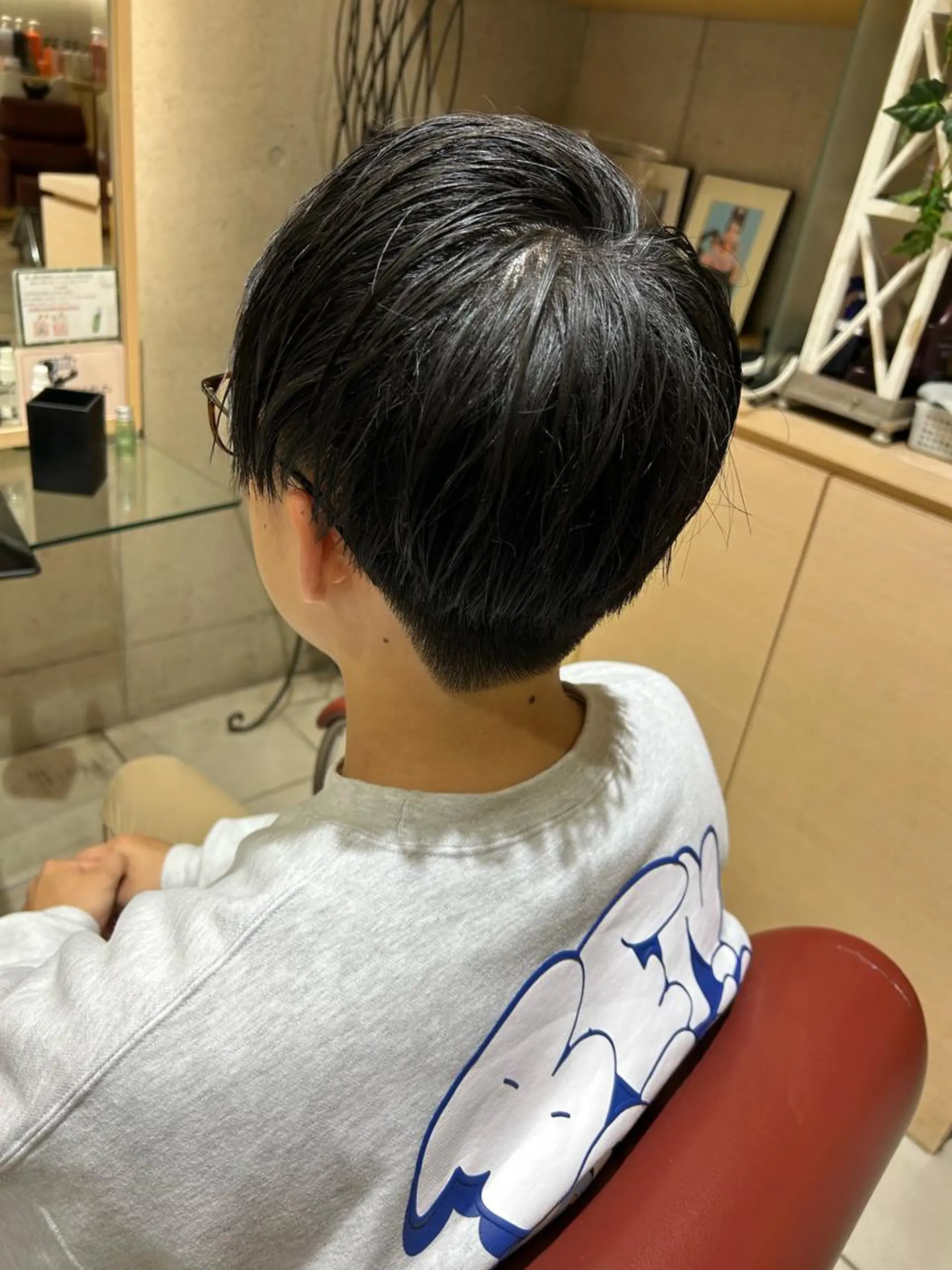 メンズ 増渕 里奈のヘアスタイル