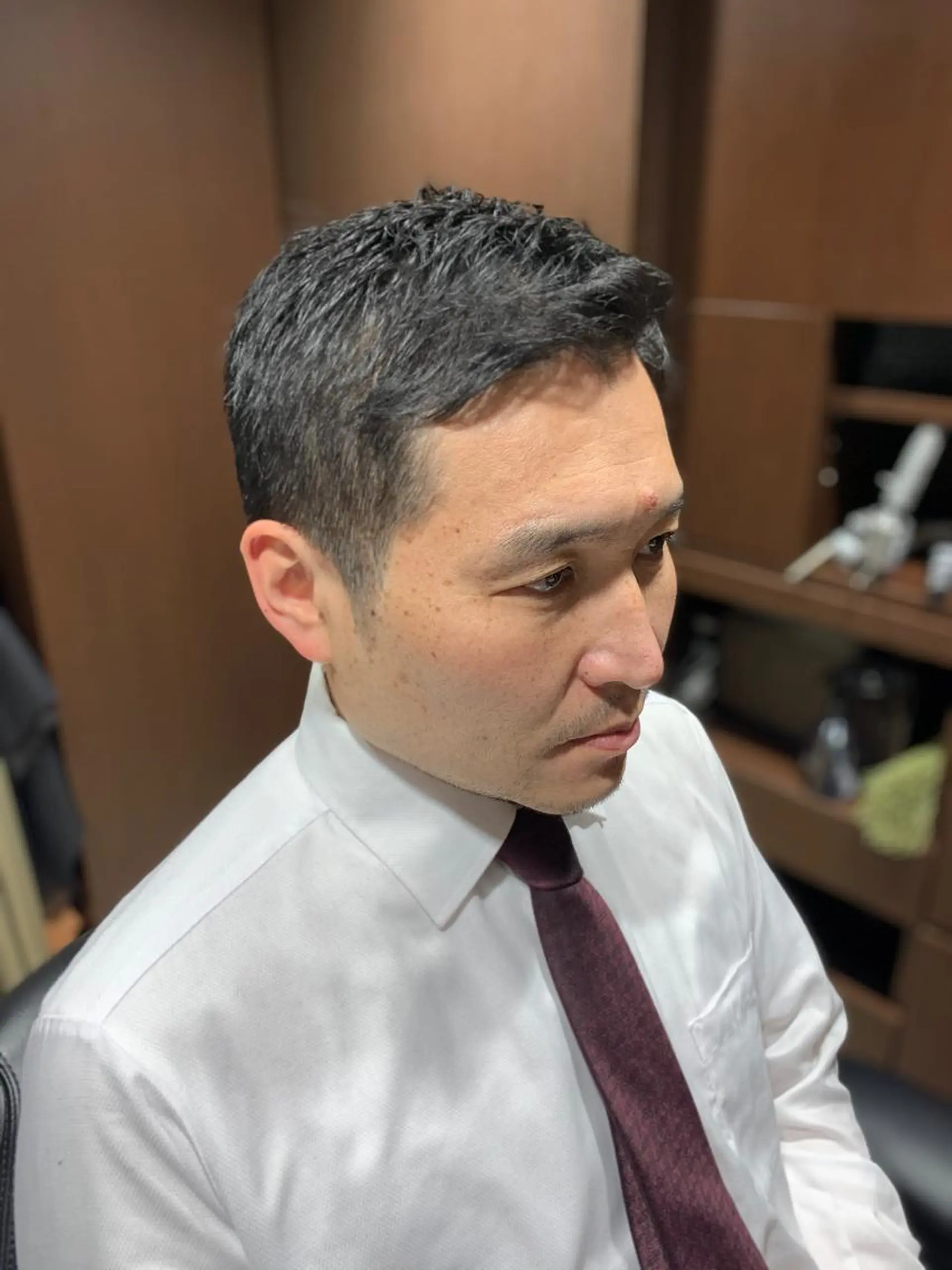 ショート メンズ 羽木 隆徒のヘアスタイル