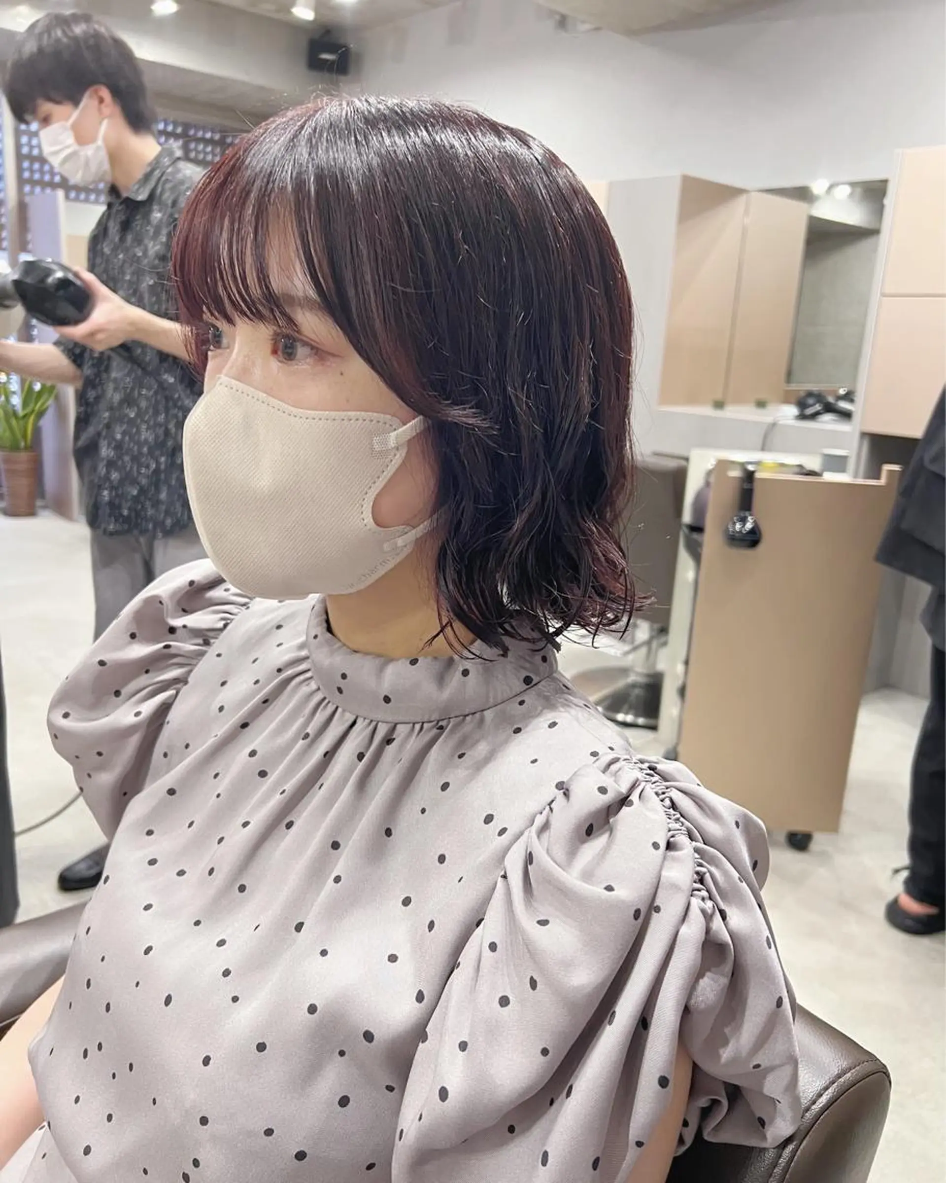 パーマ ボブパーマコテ巻き風 パーマNo1深江秀平のヘアスタイル