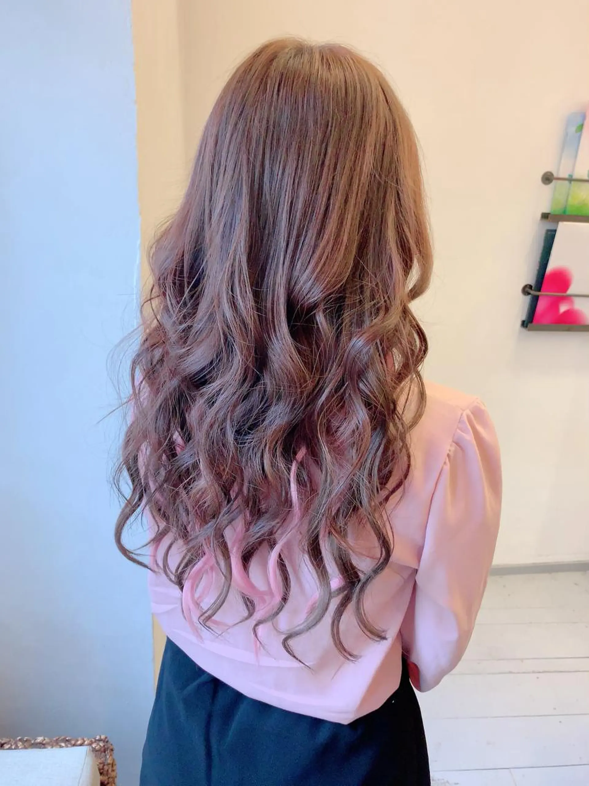 カラー ブラウンカラー カット エクステ 💎JADE GRACE💎のヘアスタイル