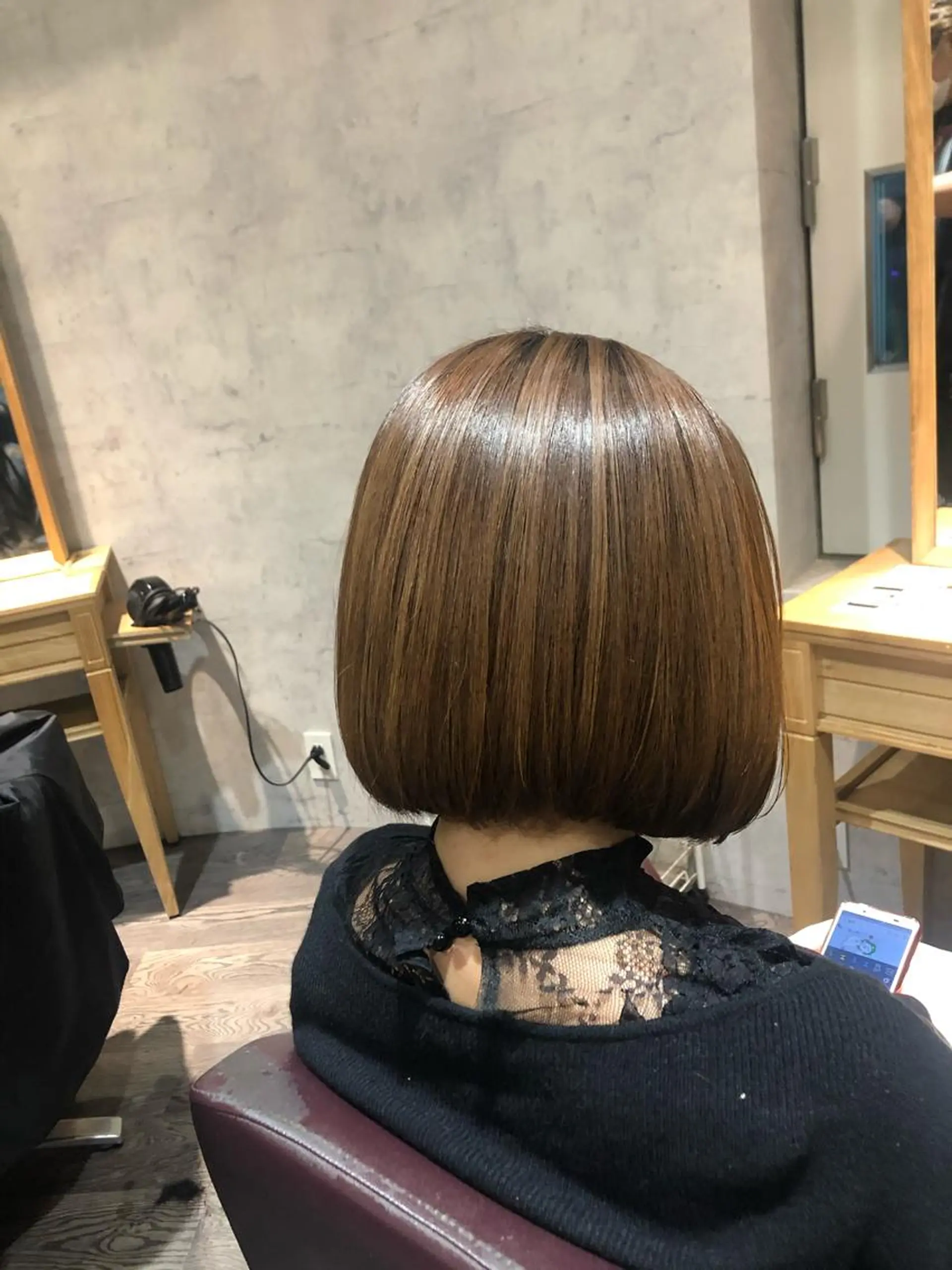 ショート カラー トリートメント 髪質改善 MAKIのヘアスタイル