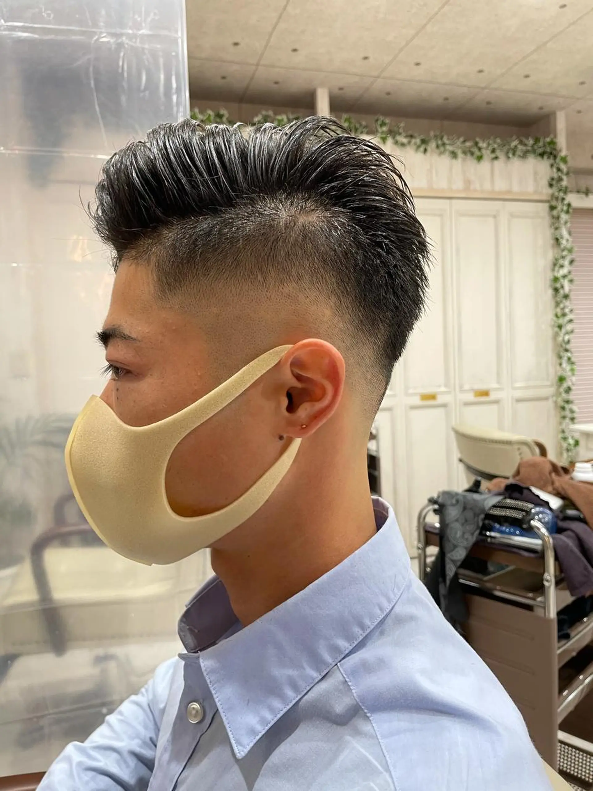 メンズ フェードカット カット 💎メンズカット/ 透明感　吉田拓海💎のヘアスタイル