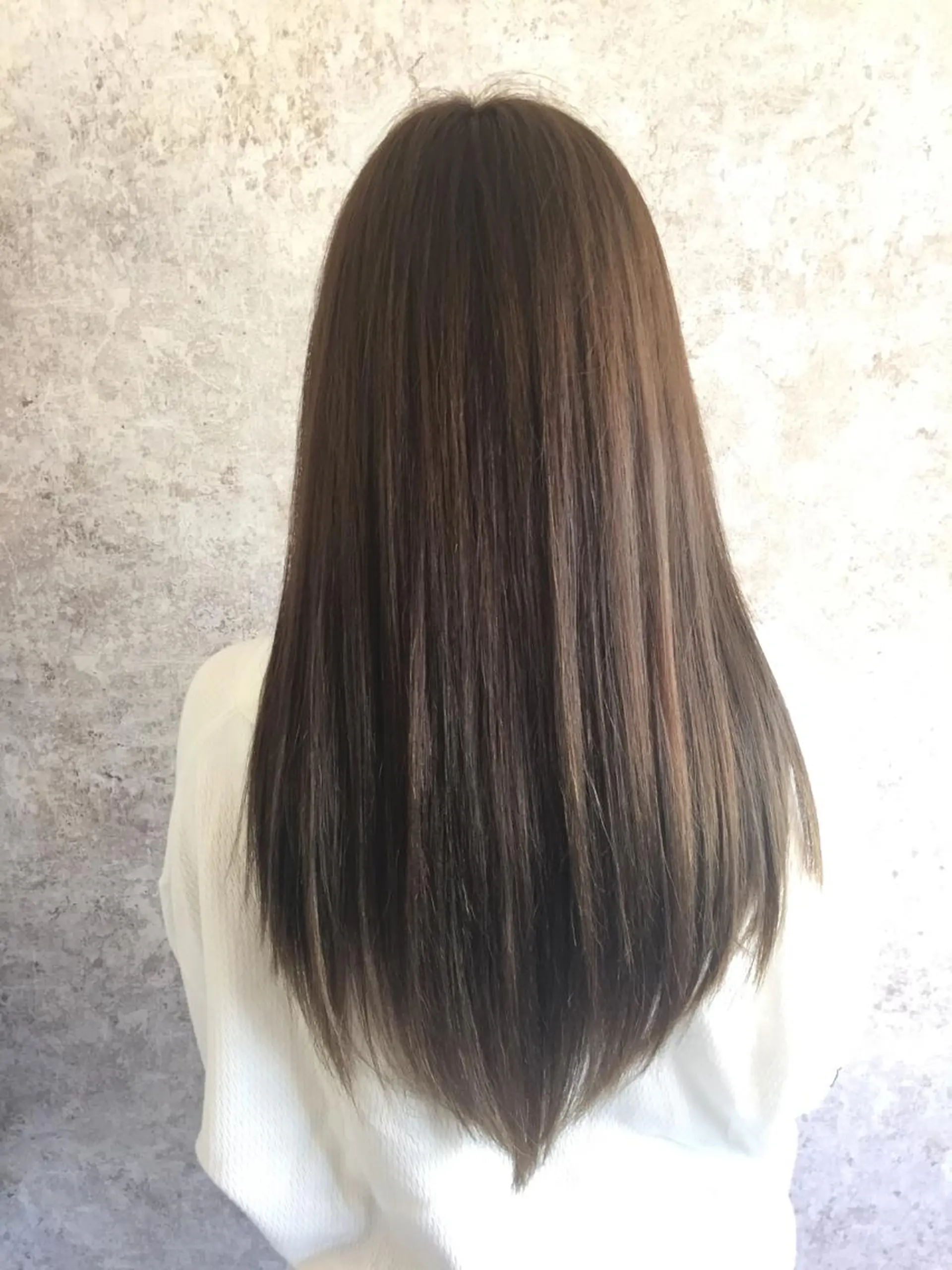 ロング カラー 小顔カット✨ 透明感カラー/村上のヘアスタイル