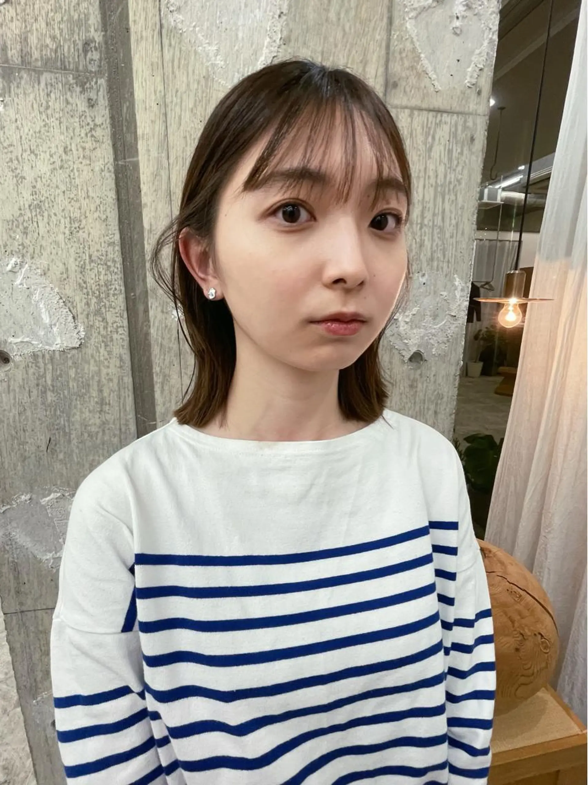 ミディアム カラー 垢抜けボブ/SAHO /OAK溝の口のヘアスタイル