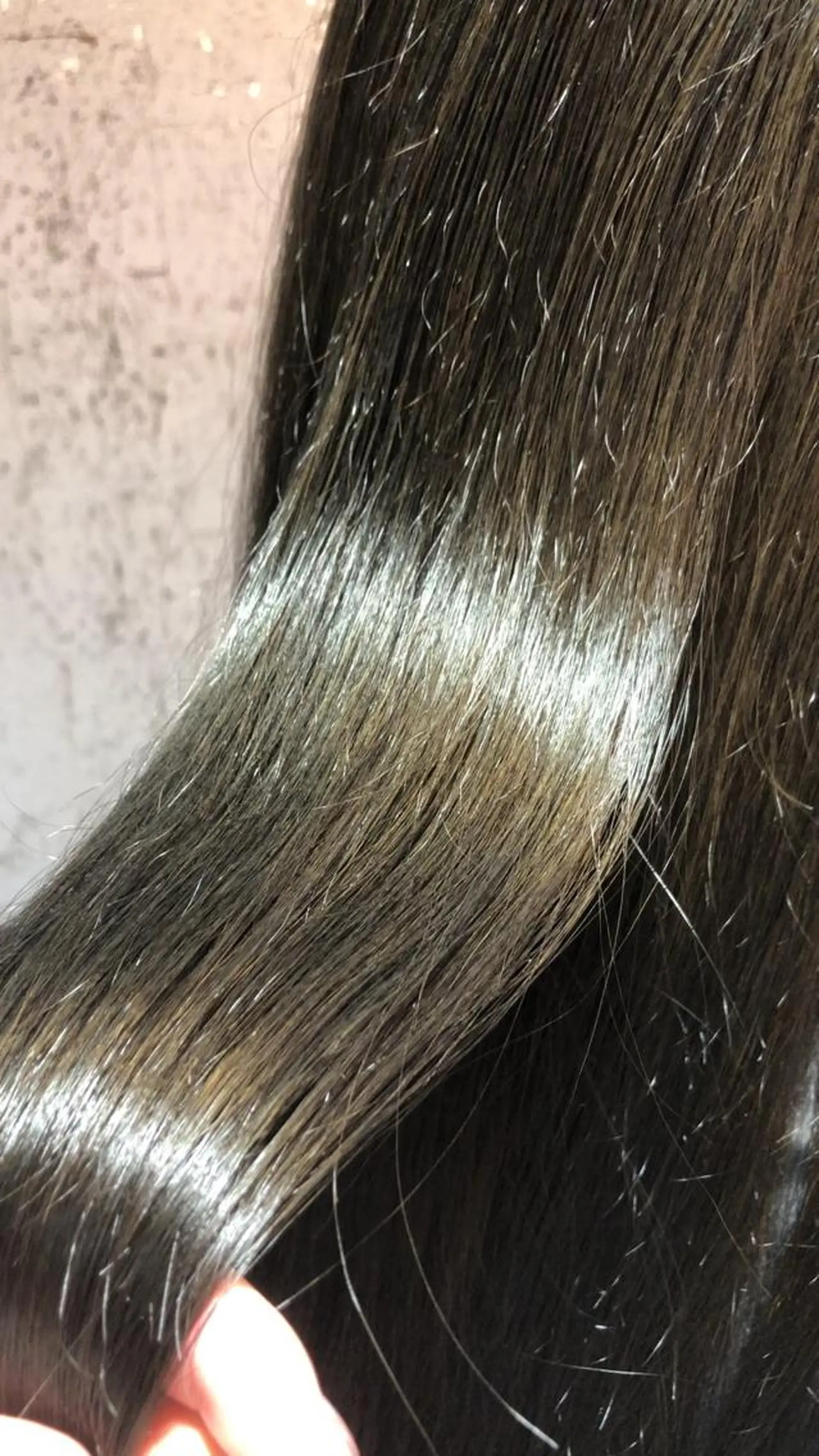 ロング カラー 韓国／ハッシュカット ／透明感カラー／金野のヘアスタイル