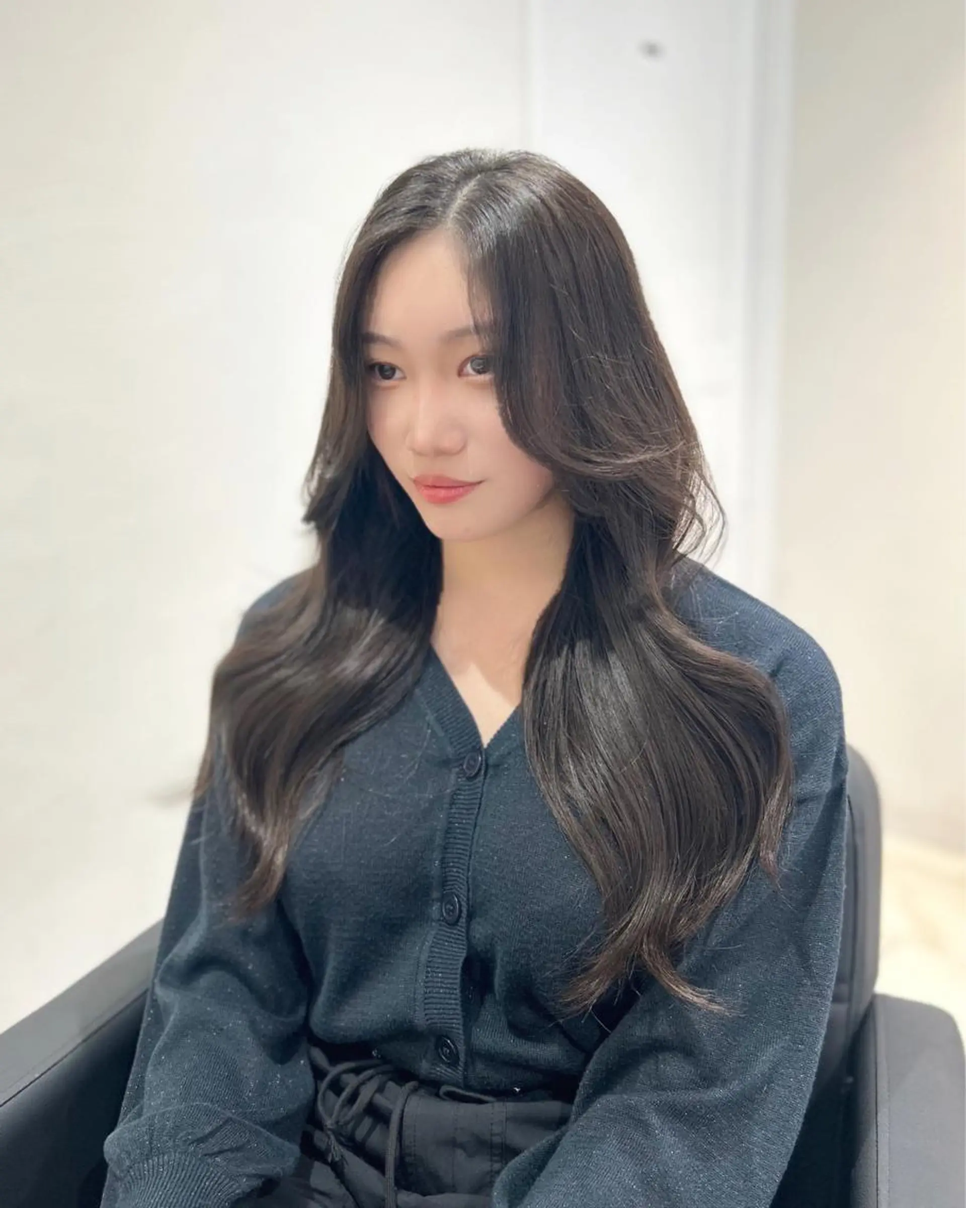 ロング 韓国ヘア🕊村上 ののこ🕊のヘアスタイル