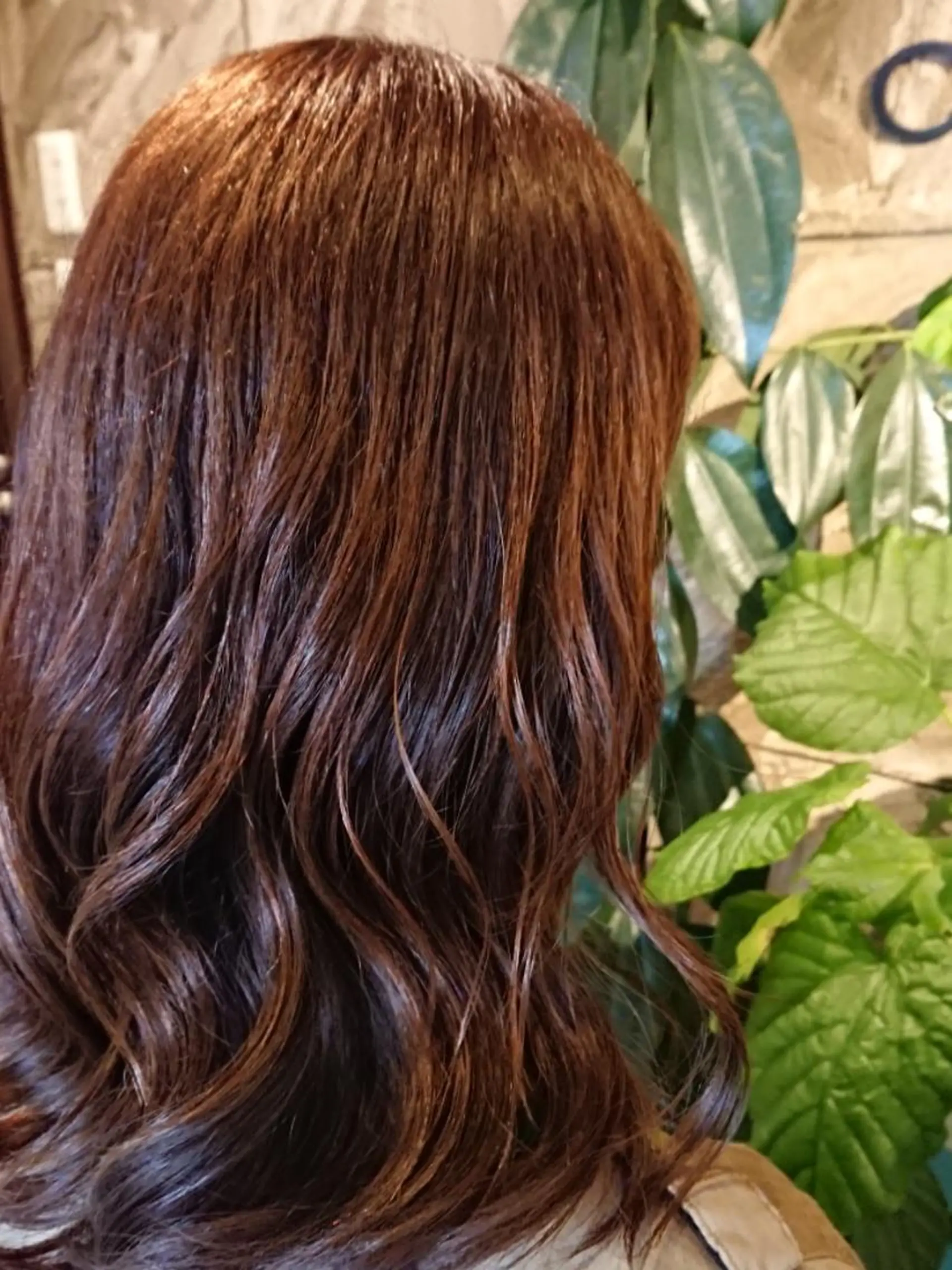 ミディアム 清水 旭美のヘアスタイル