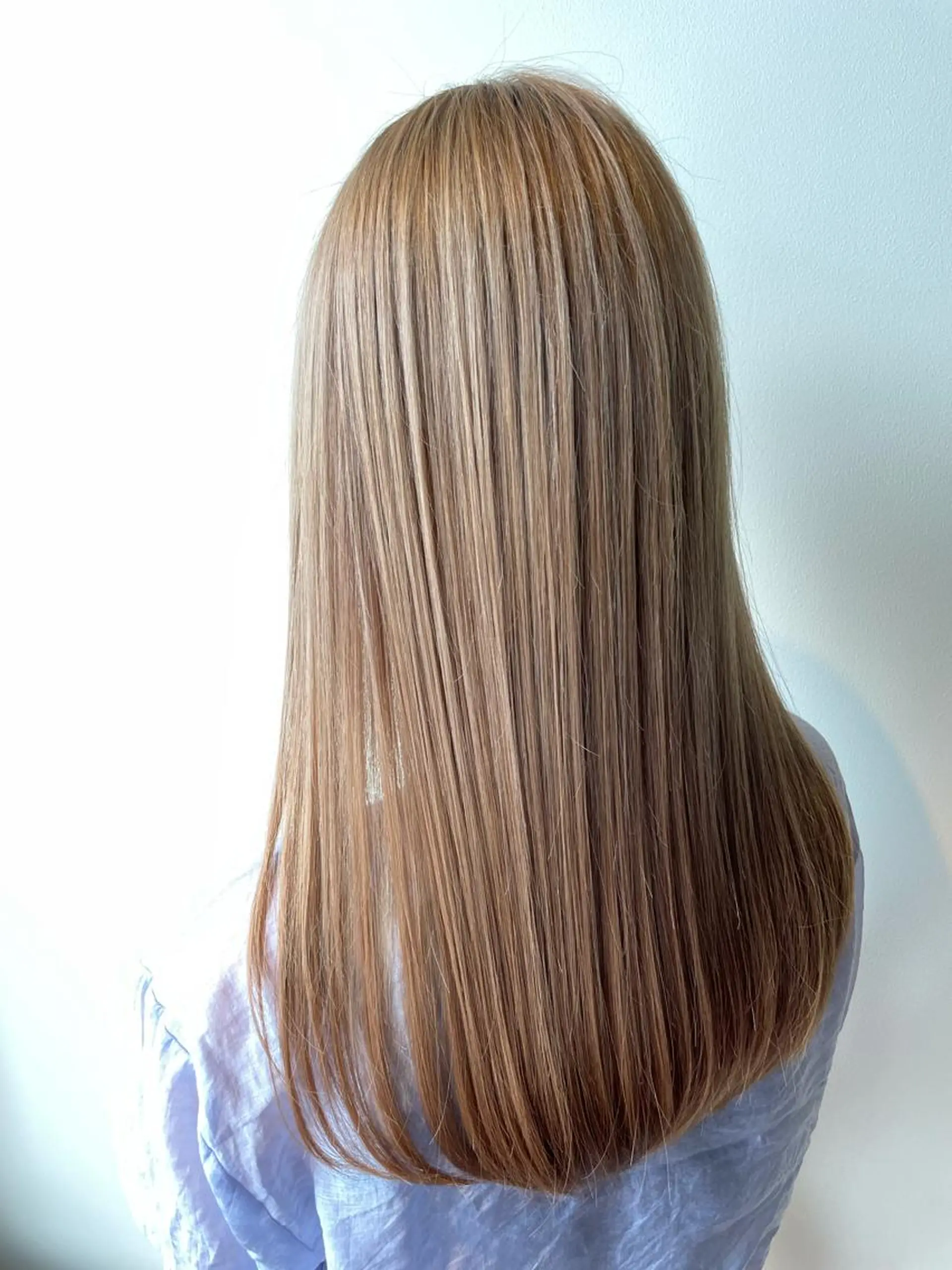 ロング カラー ベージュカラー 🫧透明感ケアカラー 守利🫧のヘアスタイル