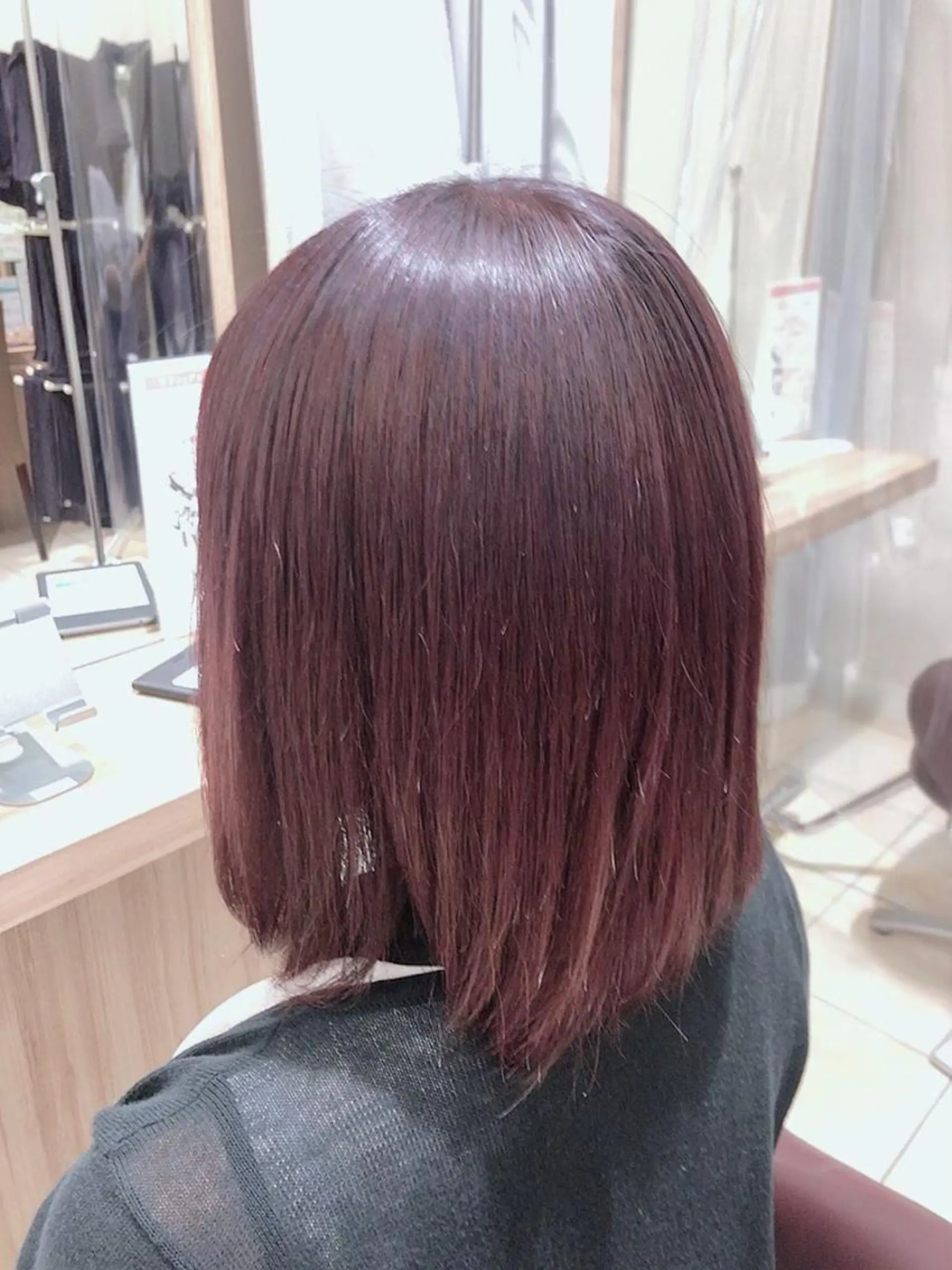 ミディアム カラー カット トリートメント 産休中です。 🌹sayu🌹のヘアスタイル