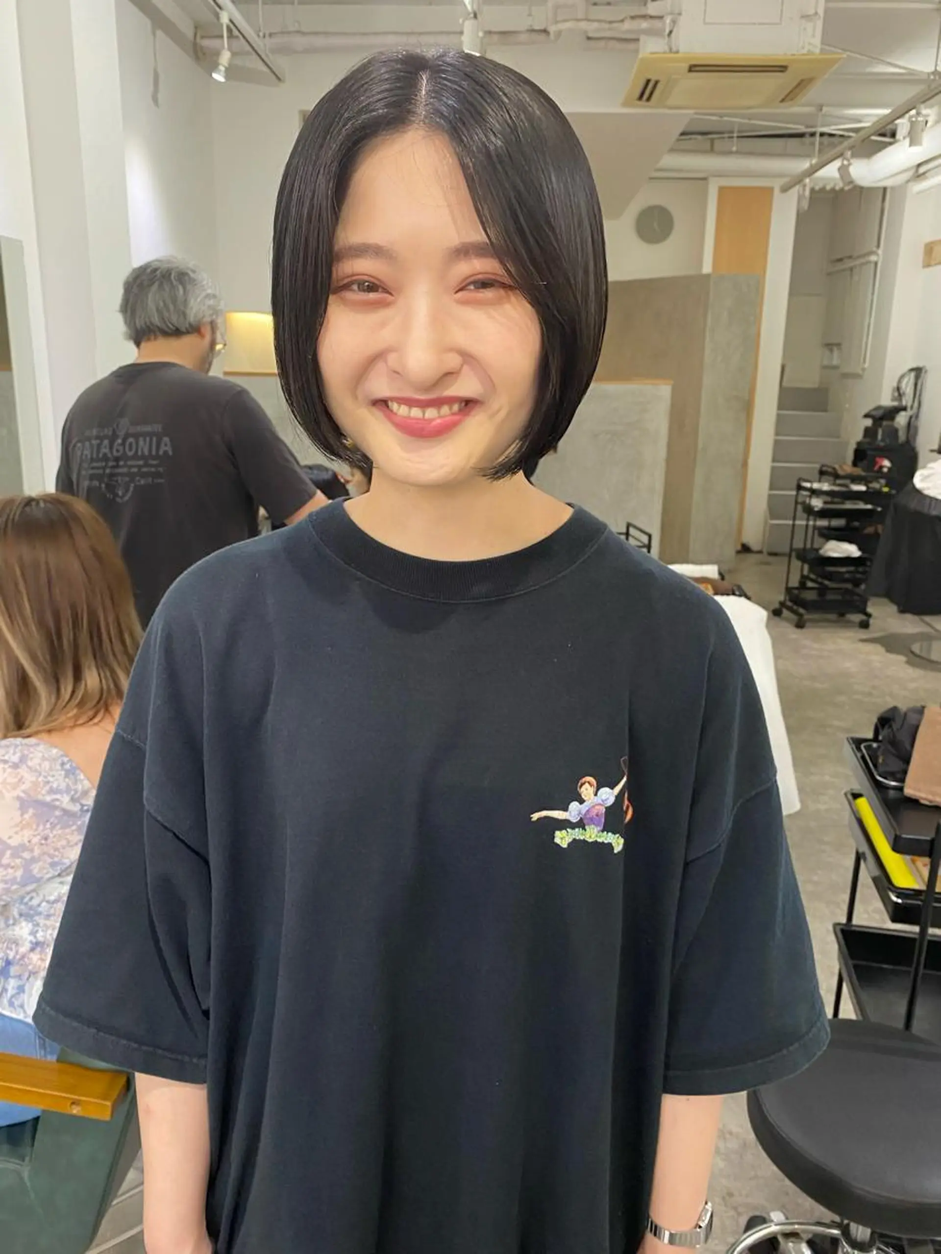 ショート ショートボブ ボブ ショートヘア カット 森貴裕/ベージュ/ パーマ/オリーブのヘアスタイル