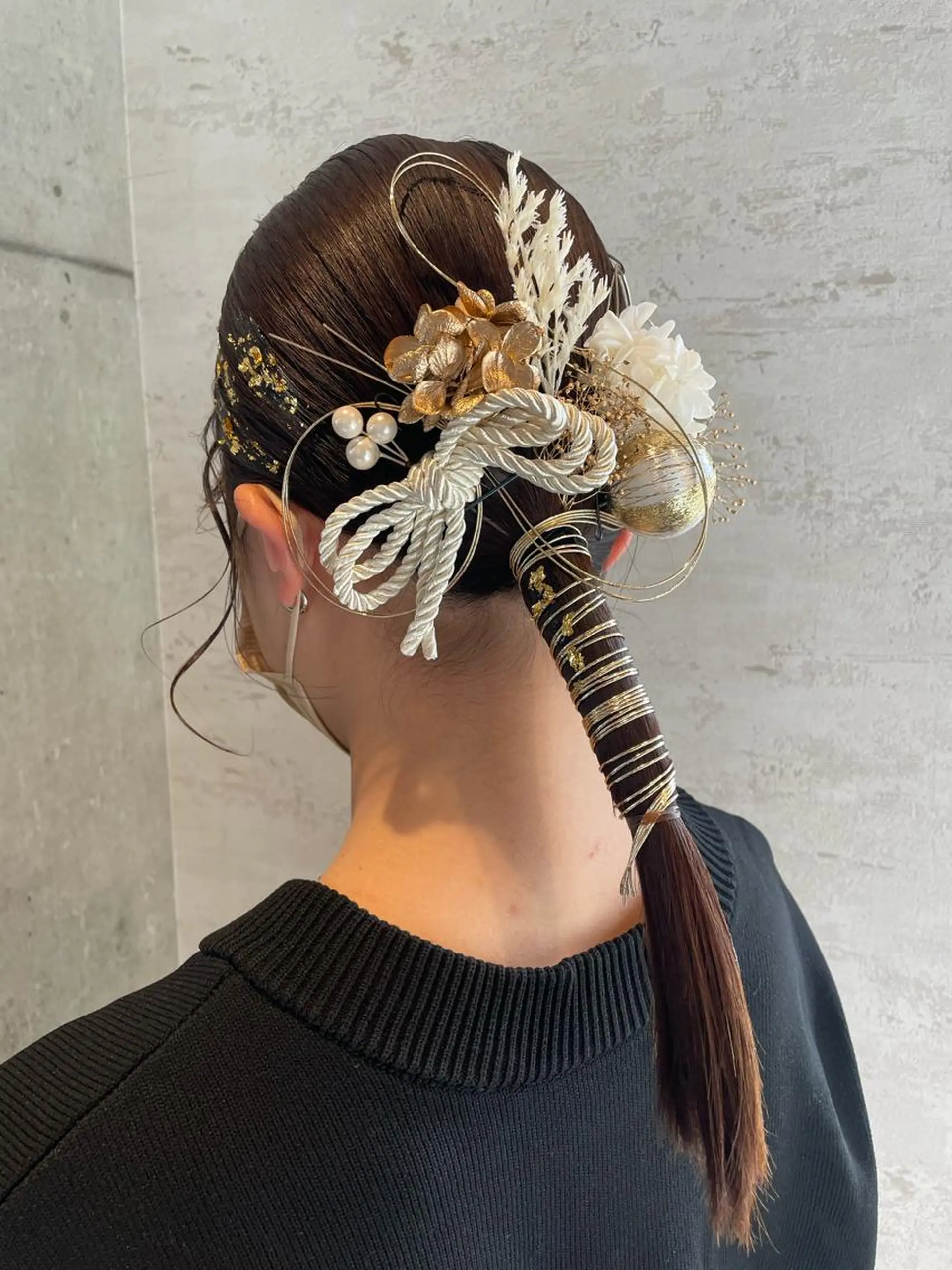 ロング ヘアアレンジ 女性に人気♪ はやしほのかのヘアスタイル