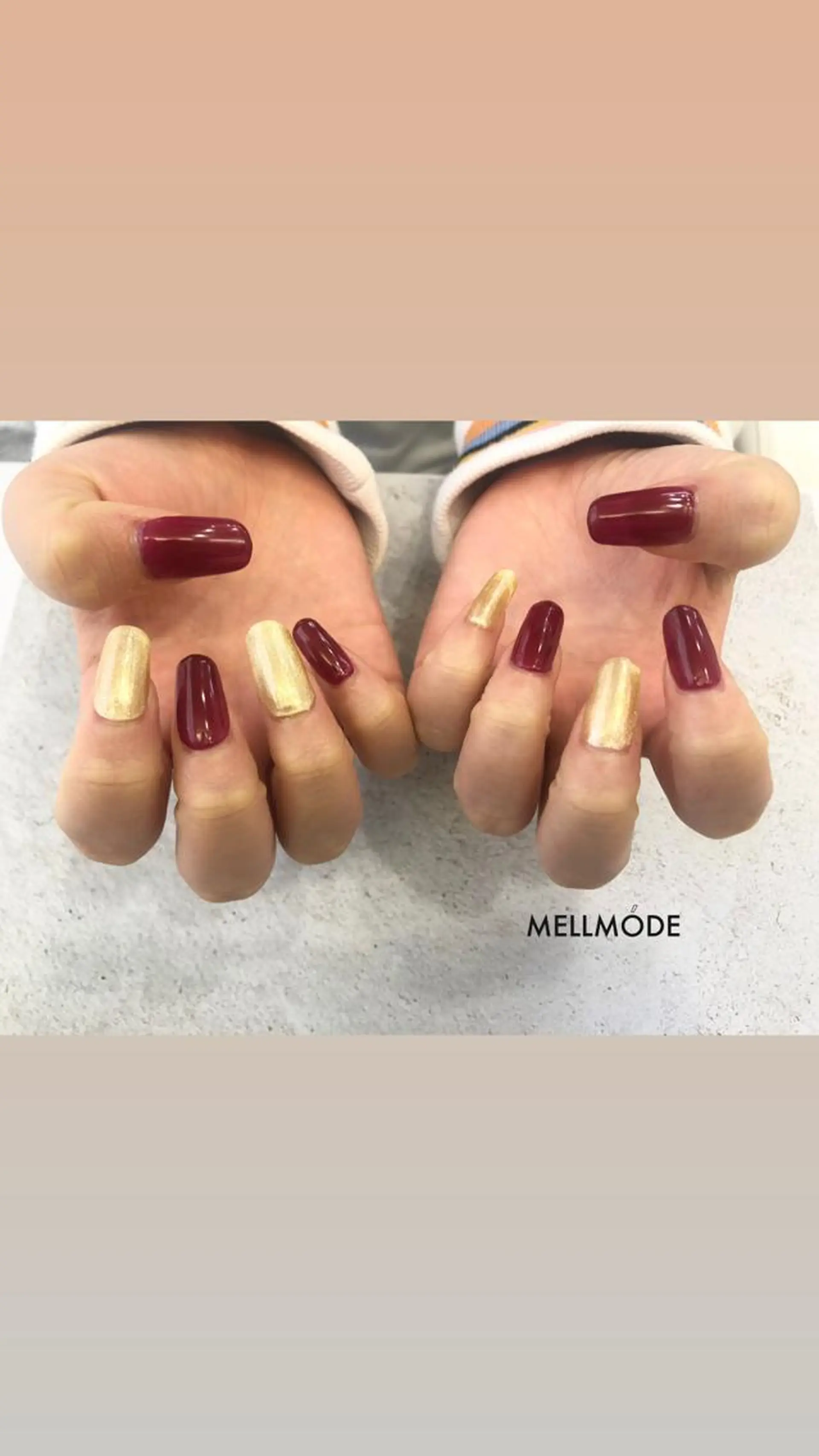 ネイル 長さ出し LIEN所属・Nakano Kanaのネイルデザイン