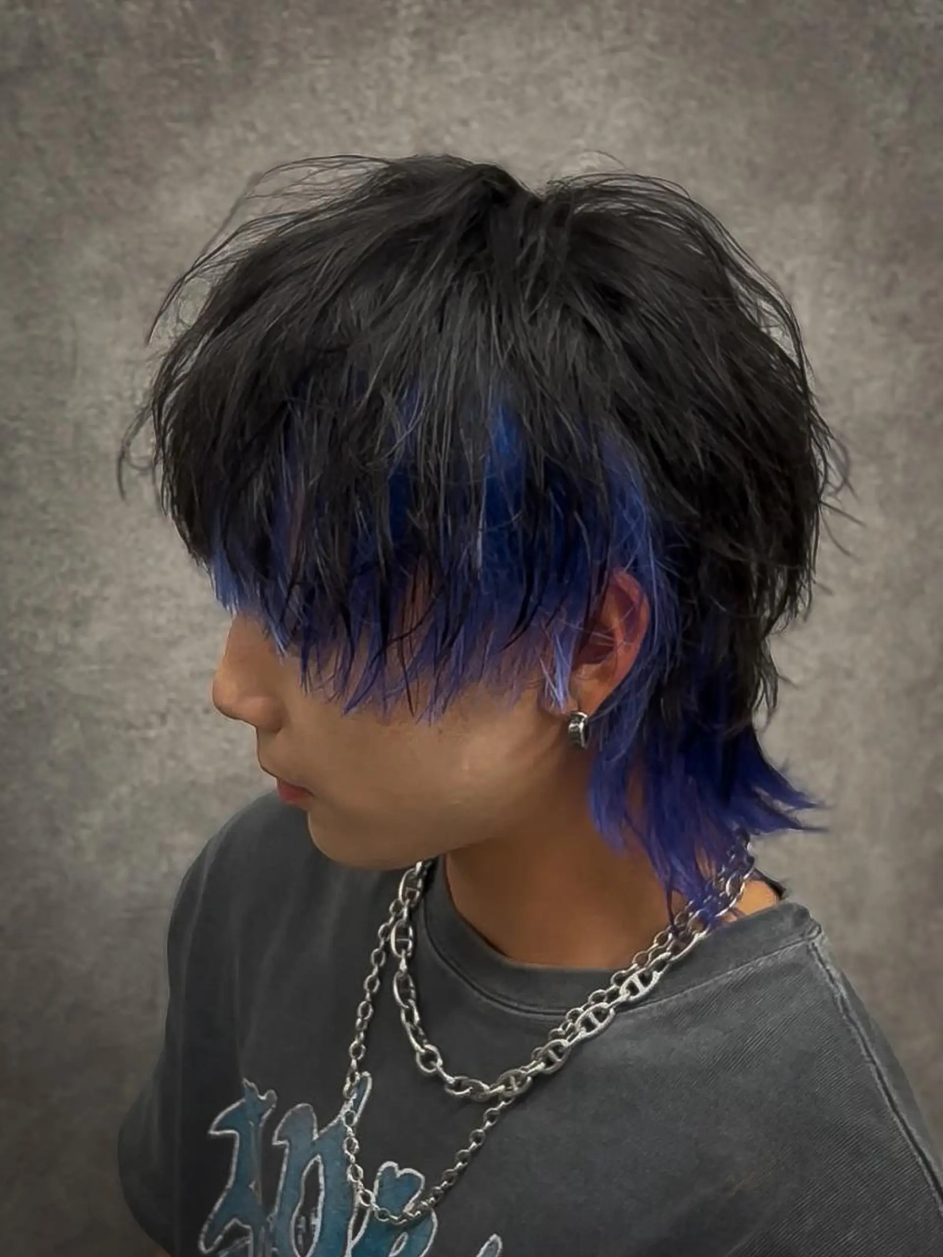 カラー ミディアム ウルフカット ヘアカラー トリートメント ヘアセット 🔥メンズ 特化スタイリスト🔥のヘアスタイル