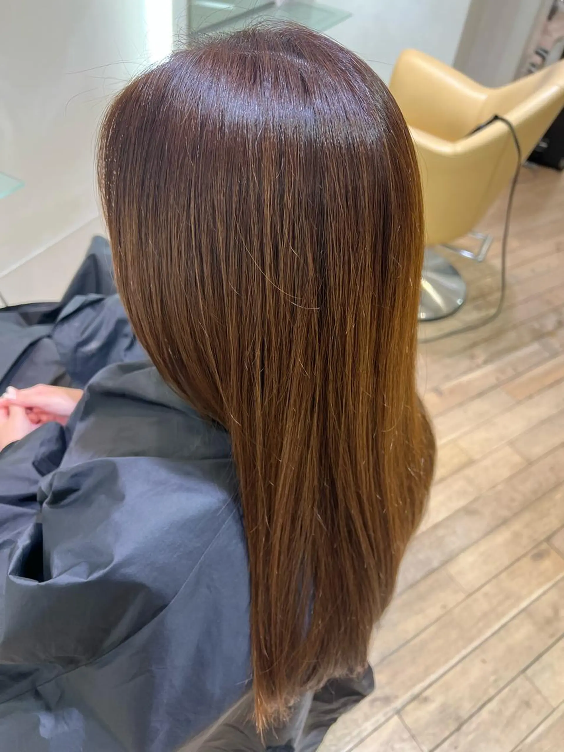 ロング 村中 逸紀のヘアスタイル