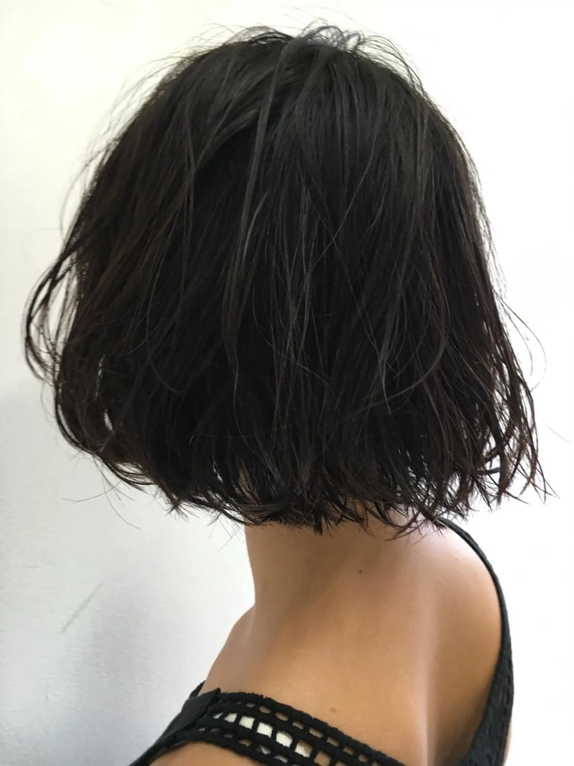 ミディアム カラー パーマ キッズ 黒髪 ボブ DAHLIA所属・🌈韓国ヘア KOUSEI🌈のヘアスタイル