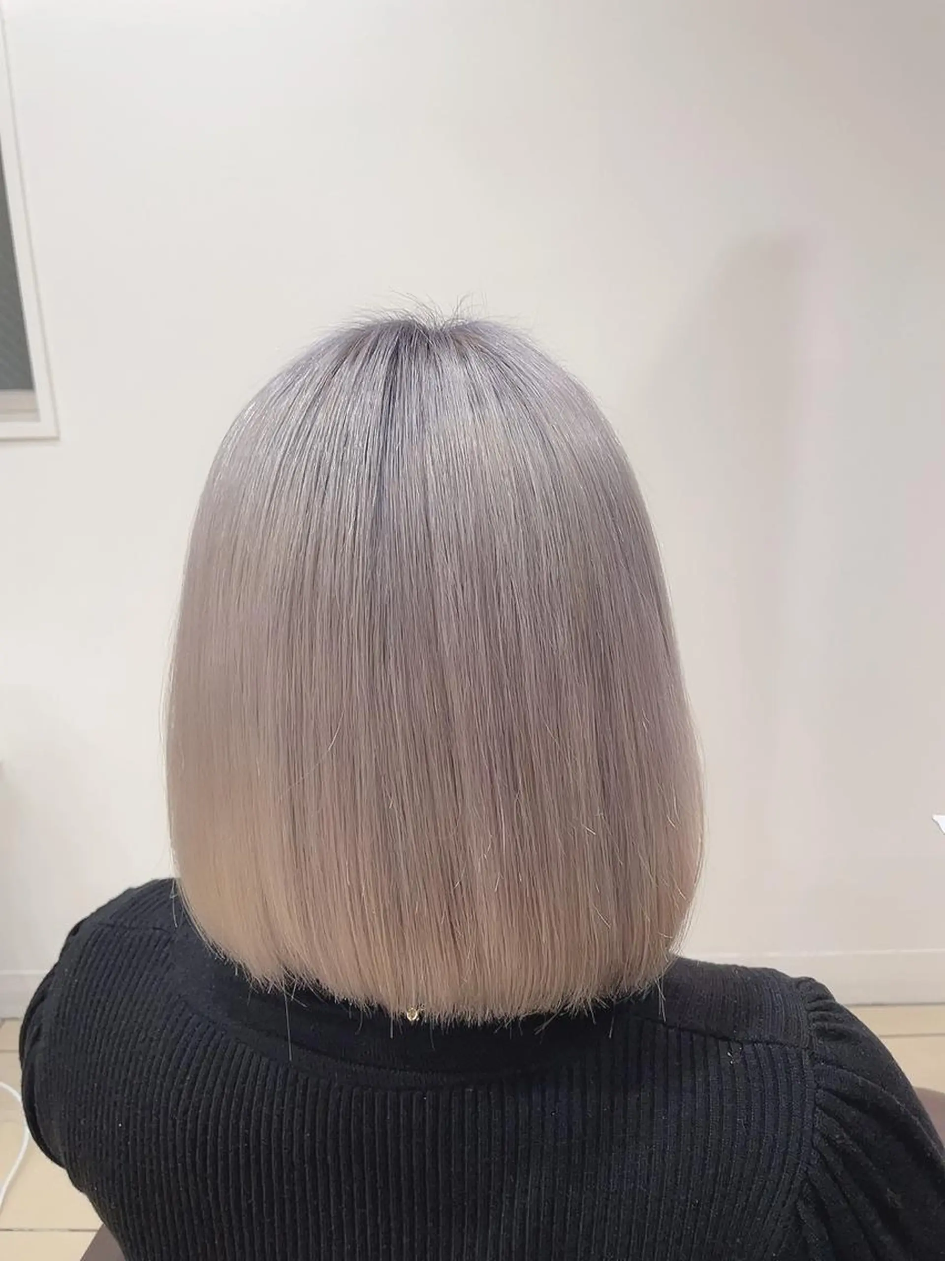 ミディアム カラー ヘアカラー トリートメント レイヤー/ハッシュ 渋谷/サッタのヘアスタイル