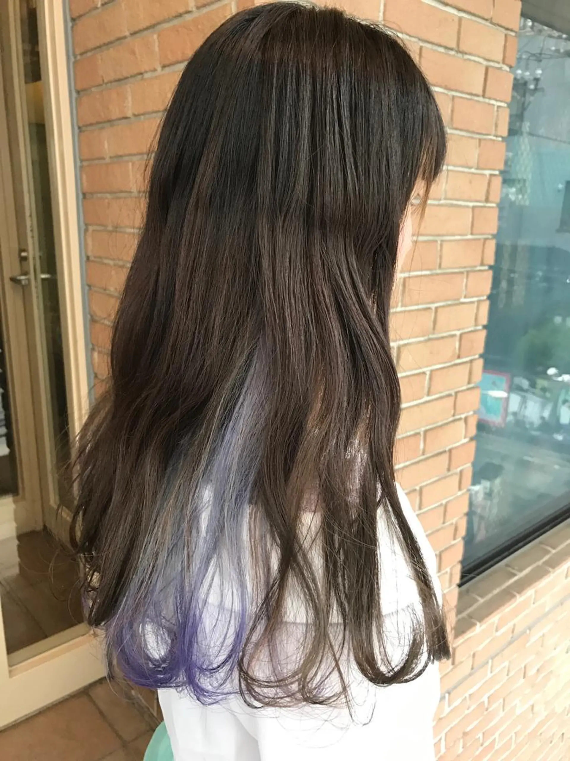 ロング カラー パーマ ヘアアレンジ メンズ キッズ ネイル マツエク・マツパ ユニコーンカラー サロンドミルク 原宿のヘアスタイル