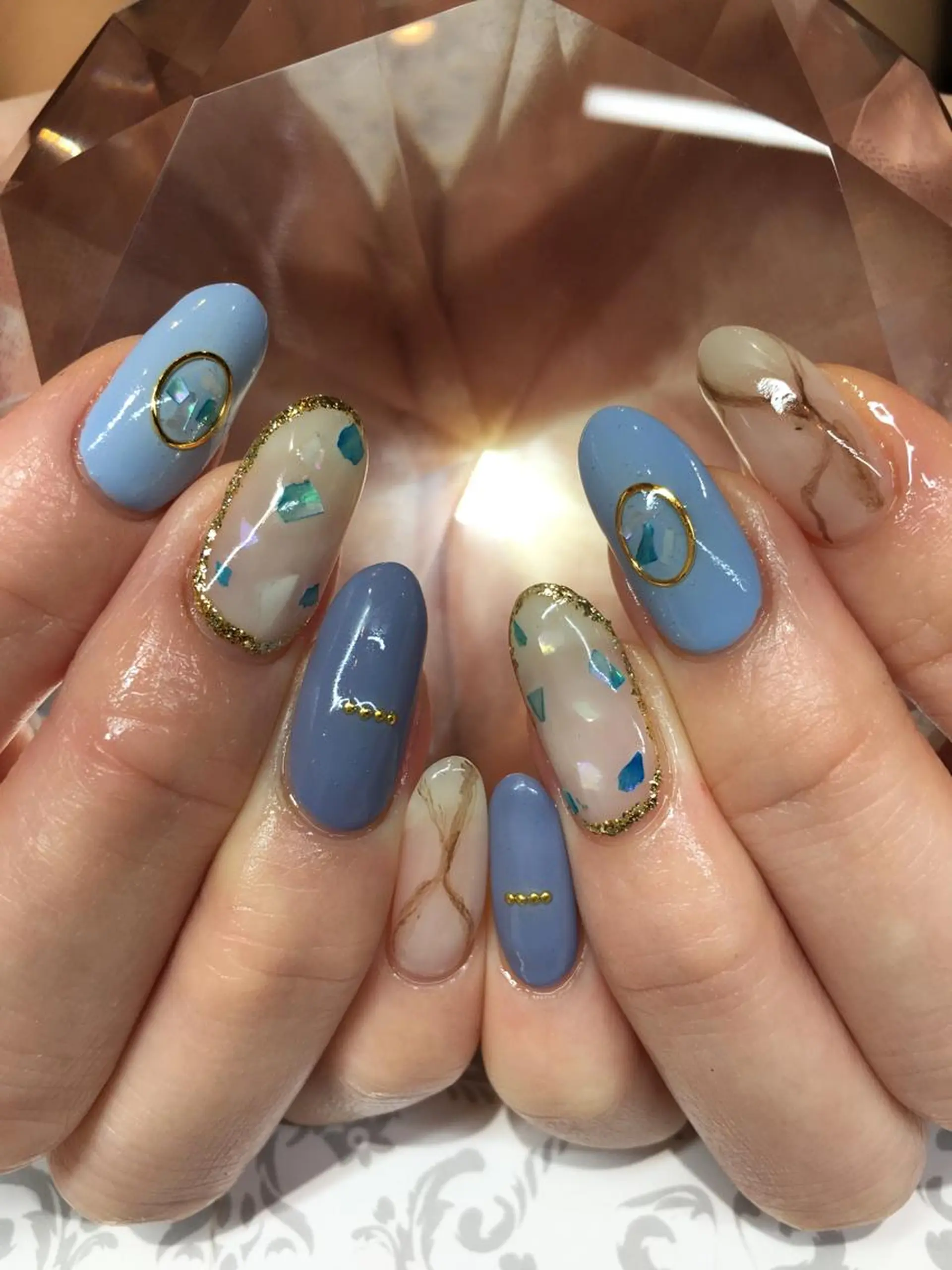 ネイル 持ち込み ハンドネイル glow_ nailのネイルデザイン