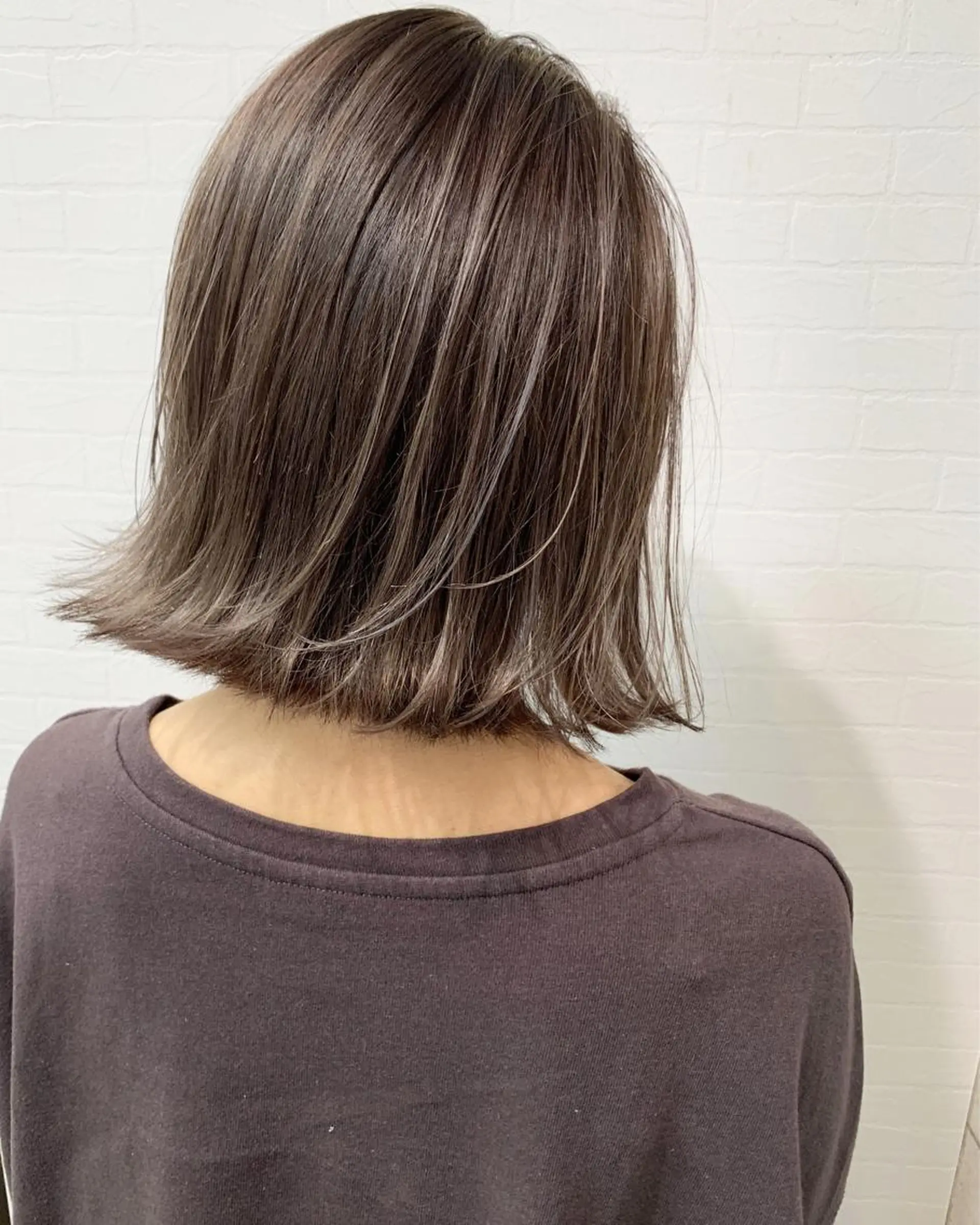 ミディアム カラー LITTY&M.O.Dshibuya所属・レイヤー/髪質改善 /山永圭介のヘアスタイル