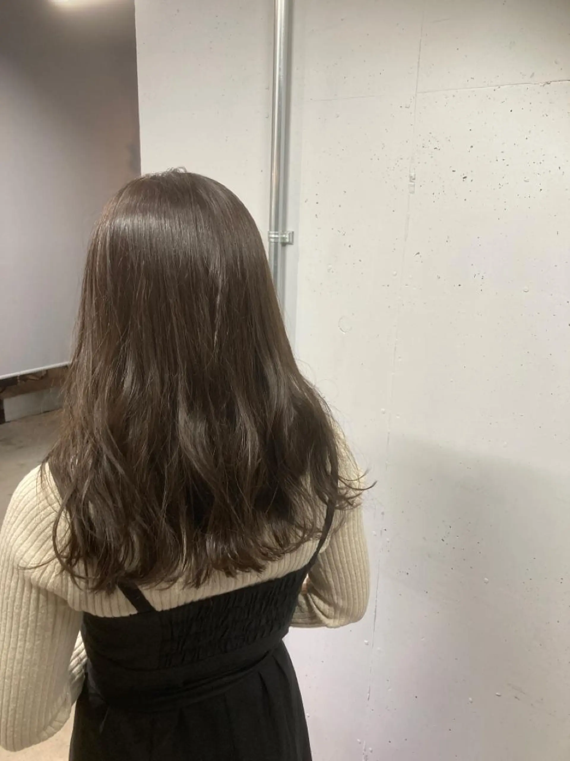 ミディアム カット ヘアカラー トリートメント lok[ロク] 高田馬場のヘアスタイル