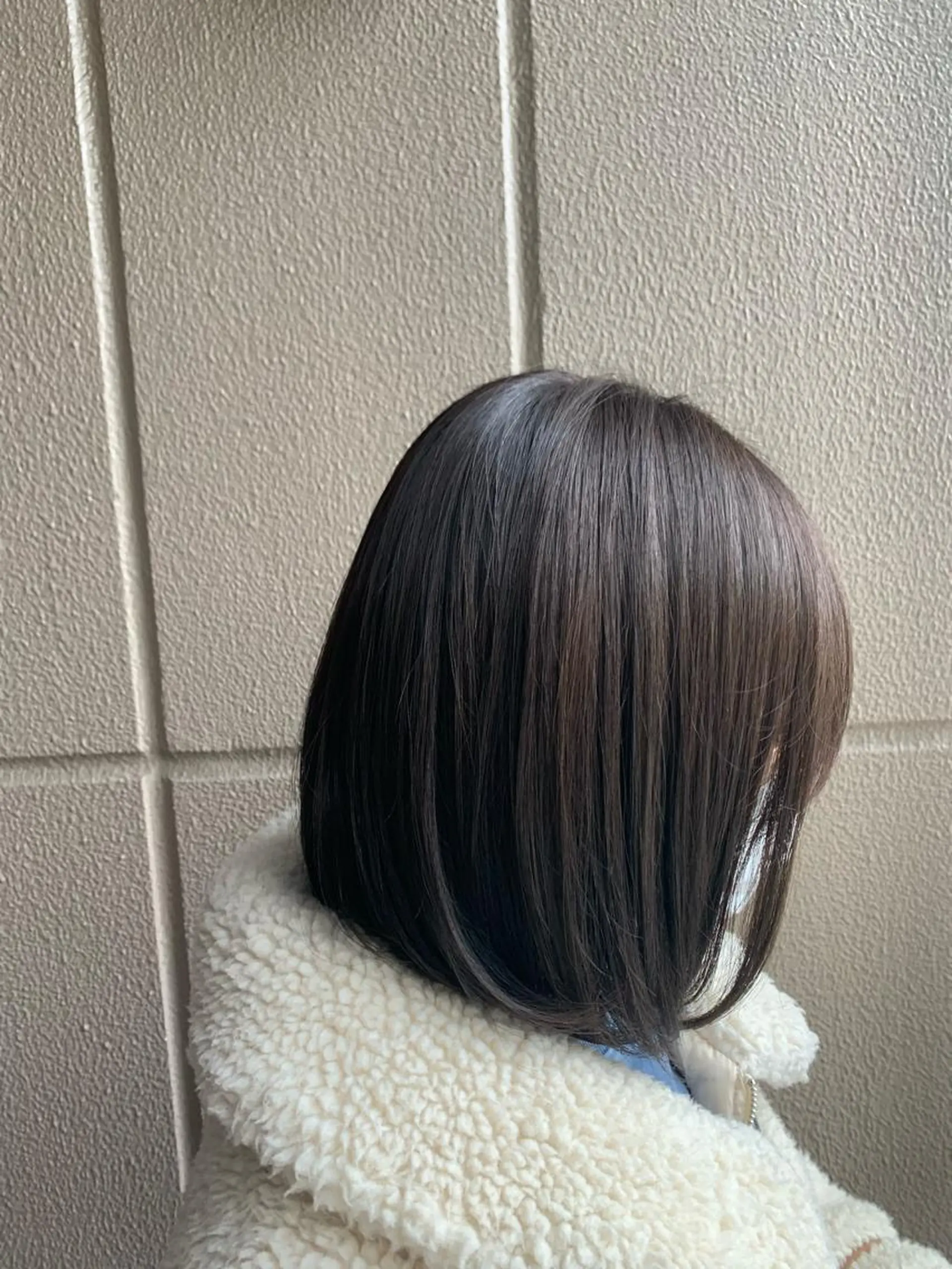 ミディアム カット ヘアカラー ✨🎨ブリーチなし 透明感カラー✨美友のヘアスタイル