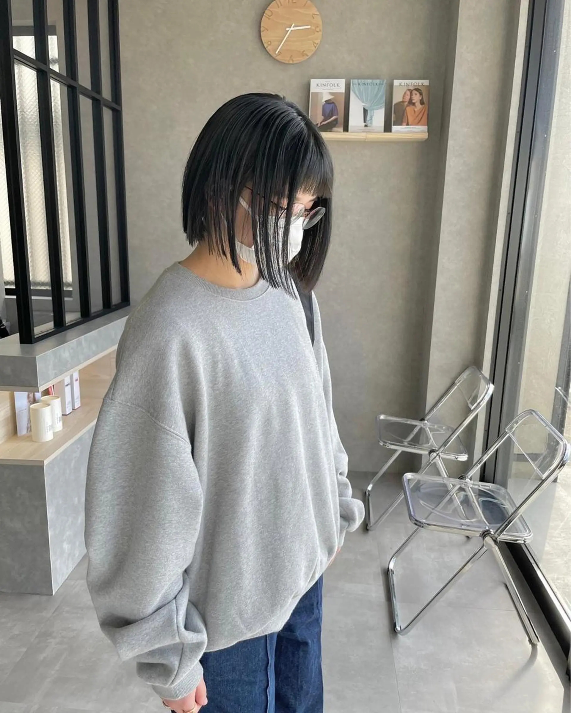 ショート ボブ ショートヘア カット ヘアカラー 河原 亮のヘアスタイル