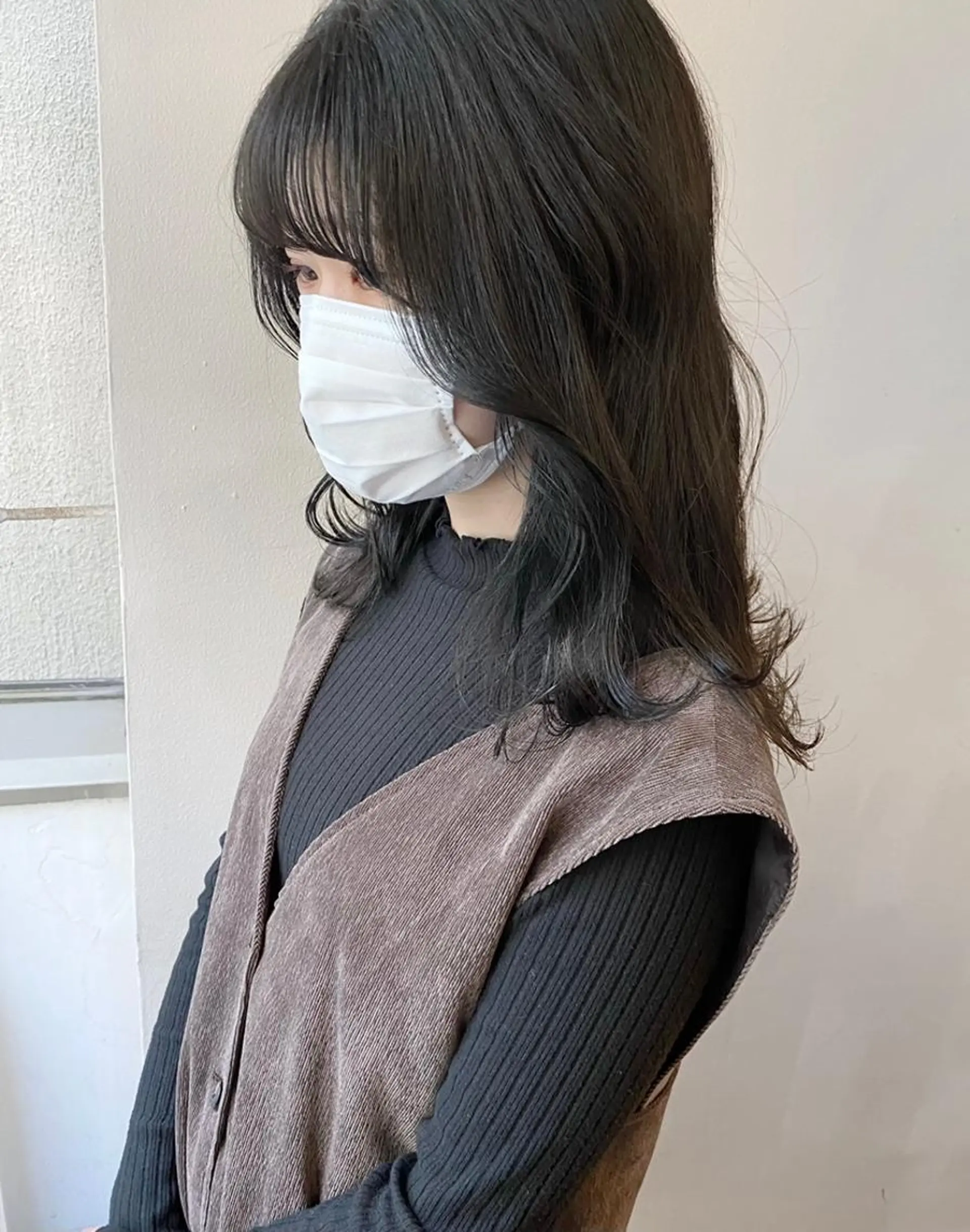 ミディアム カラー グレージュ オリーブカラー オリーブグレージュ オリーブグレー 🌟アレンジが似合う カラー🌟Rumiのヘアスタイル